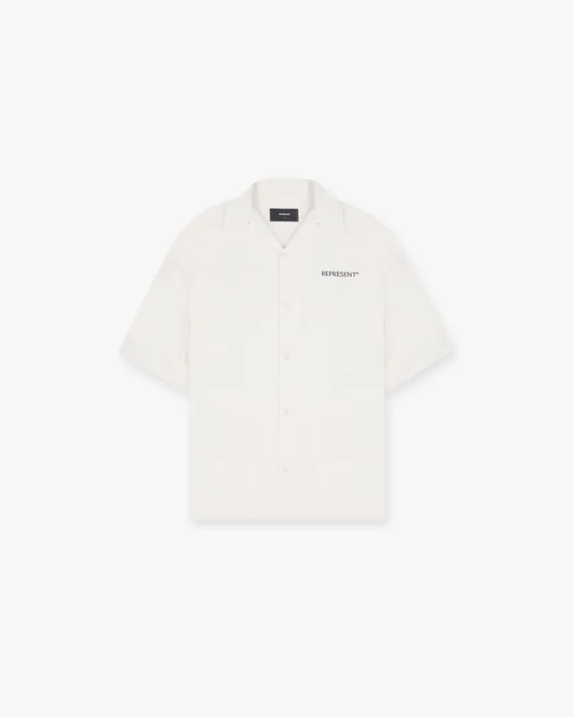 Bowling Shirt - Flat White sold by Represent