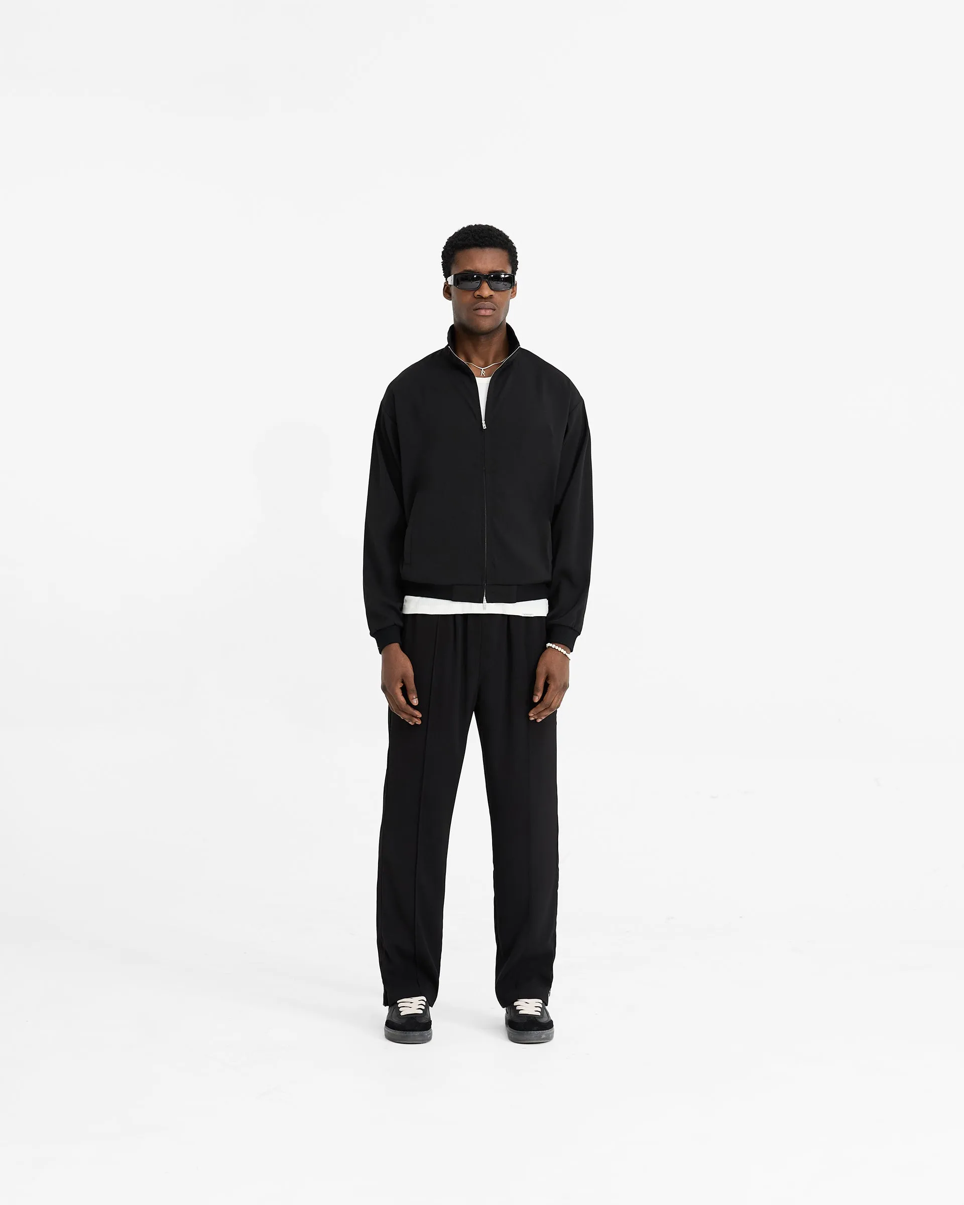 Initial Track Jacket - Black sold by Represent product image thumbnail 5