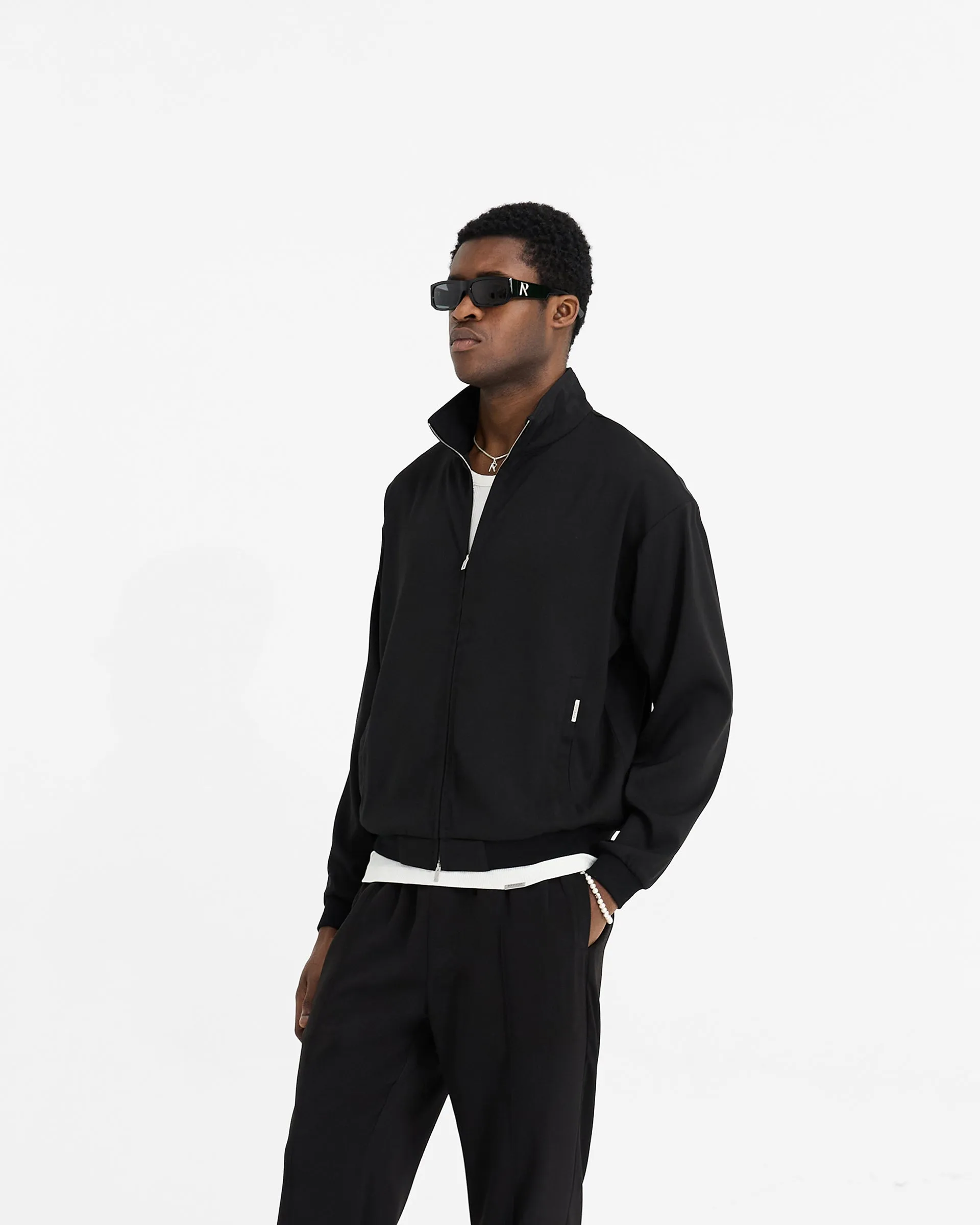 Initial Track Jacket - Black sold by Represent product image thumbnail 2