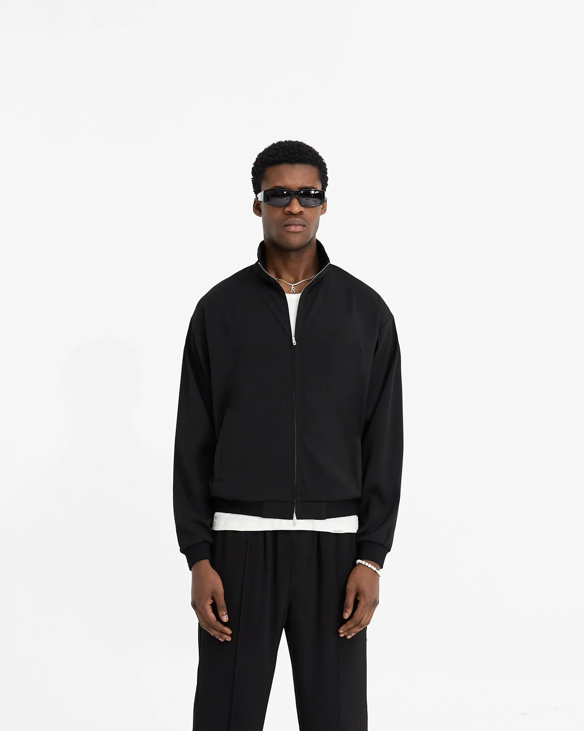 Initial Track Jacket - Black sold by Represent product image thumbnail 3