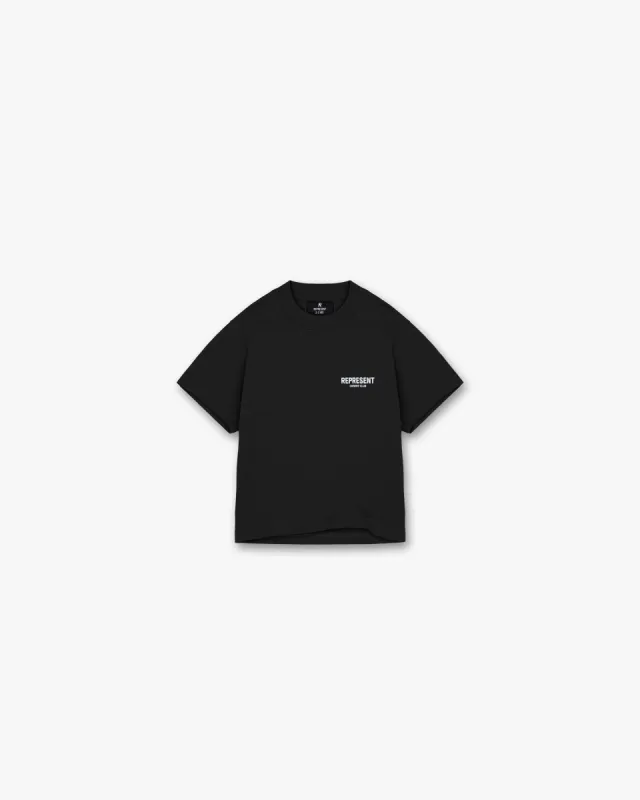 Represent Mini Owners Club T-Shirt - Black sold by Represent
