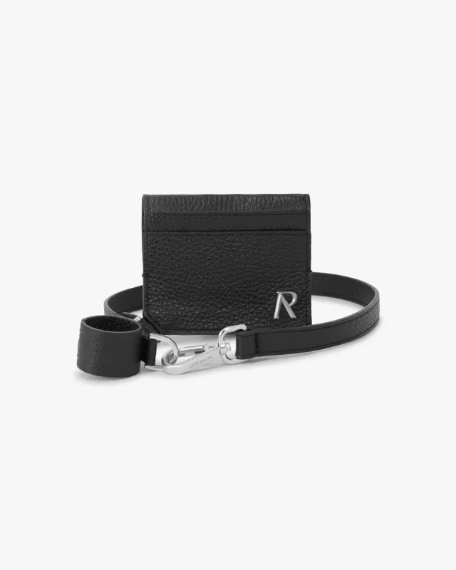 Initial Belt Cardholder - Black sold by Represent