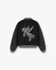 Mascot Wool Varsity Jacket - Jet Black sold by Represent