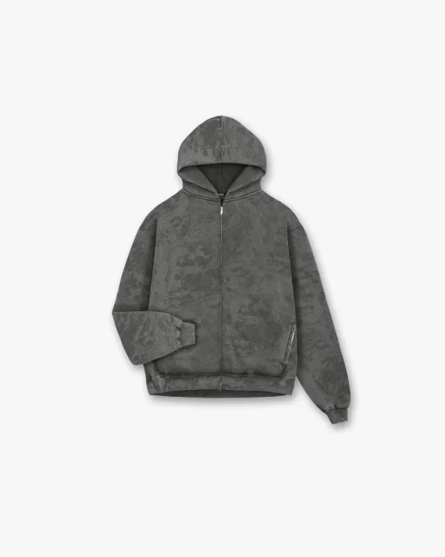 Heavyweight Initial Zip Hoodie - Fade Out Camo sold by Represent