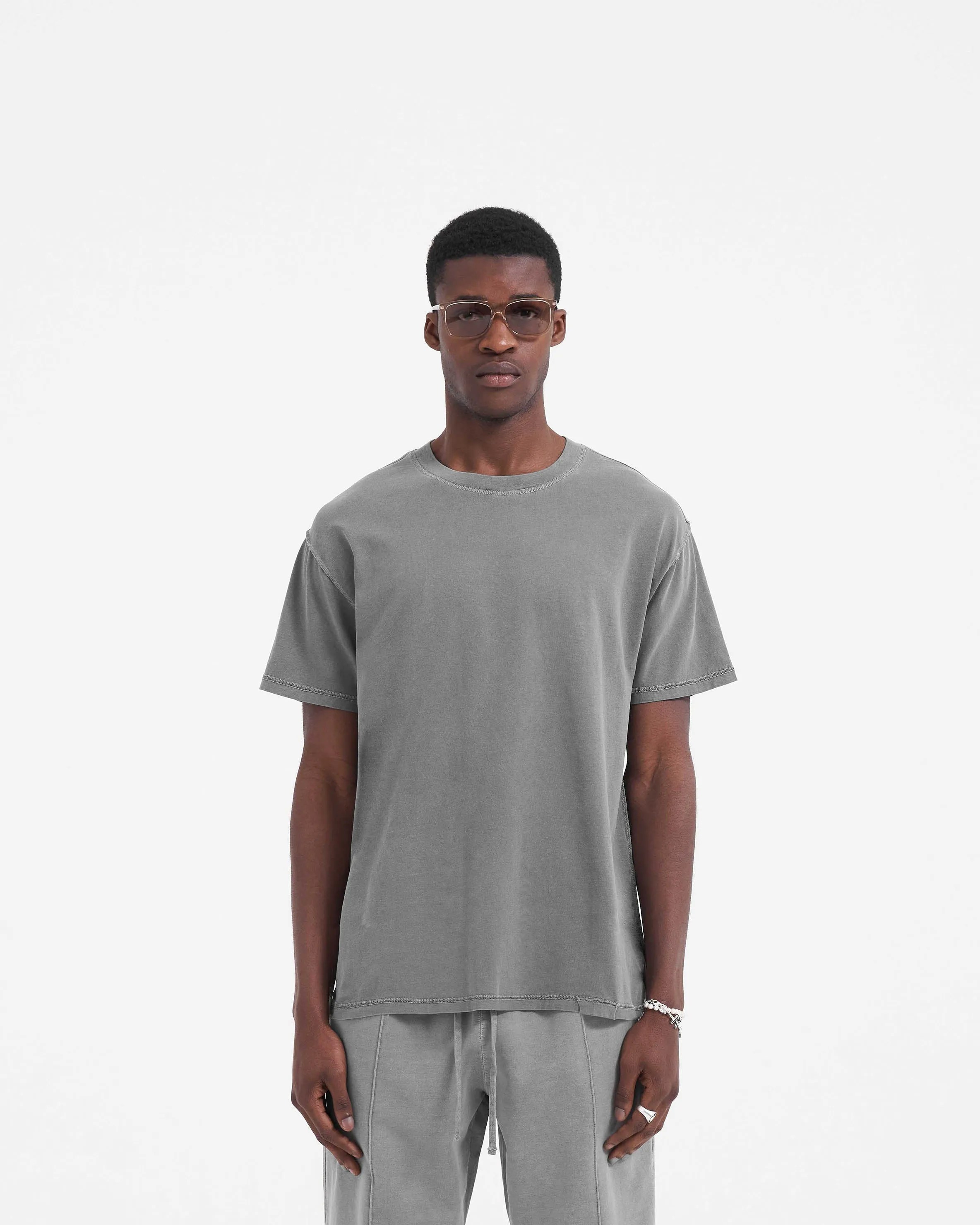 Initial T-Shirt - Ultimate Grey sold by Represent product image thumbnail 2