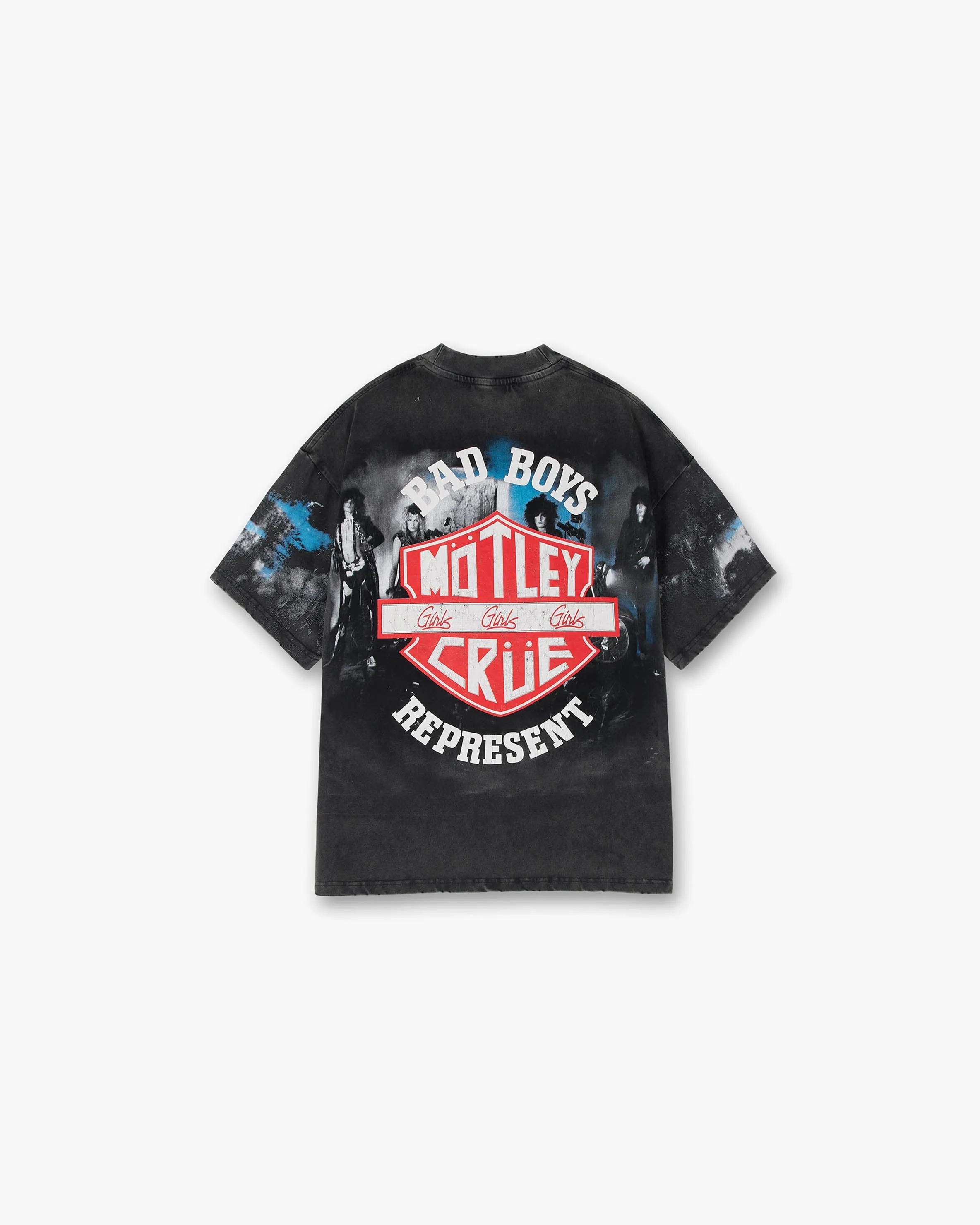 Represent x Mötley Crüe™️ Bad Boys T-Shirt - Vintage Grey sold by Represent product image thumbnail 2