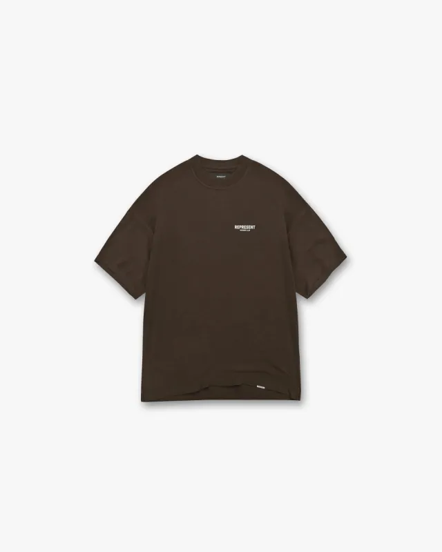 Represent Owners Club T-Shirt - Brown sold by Represent