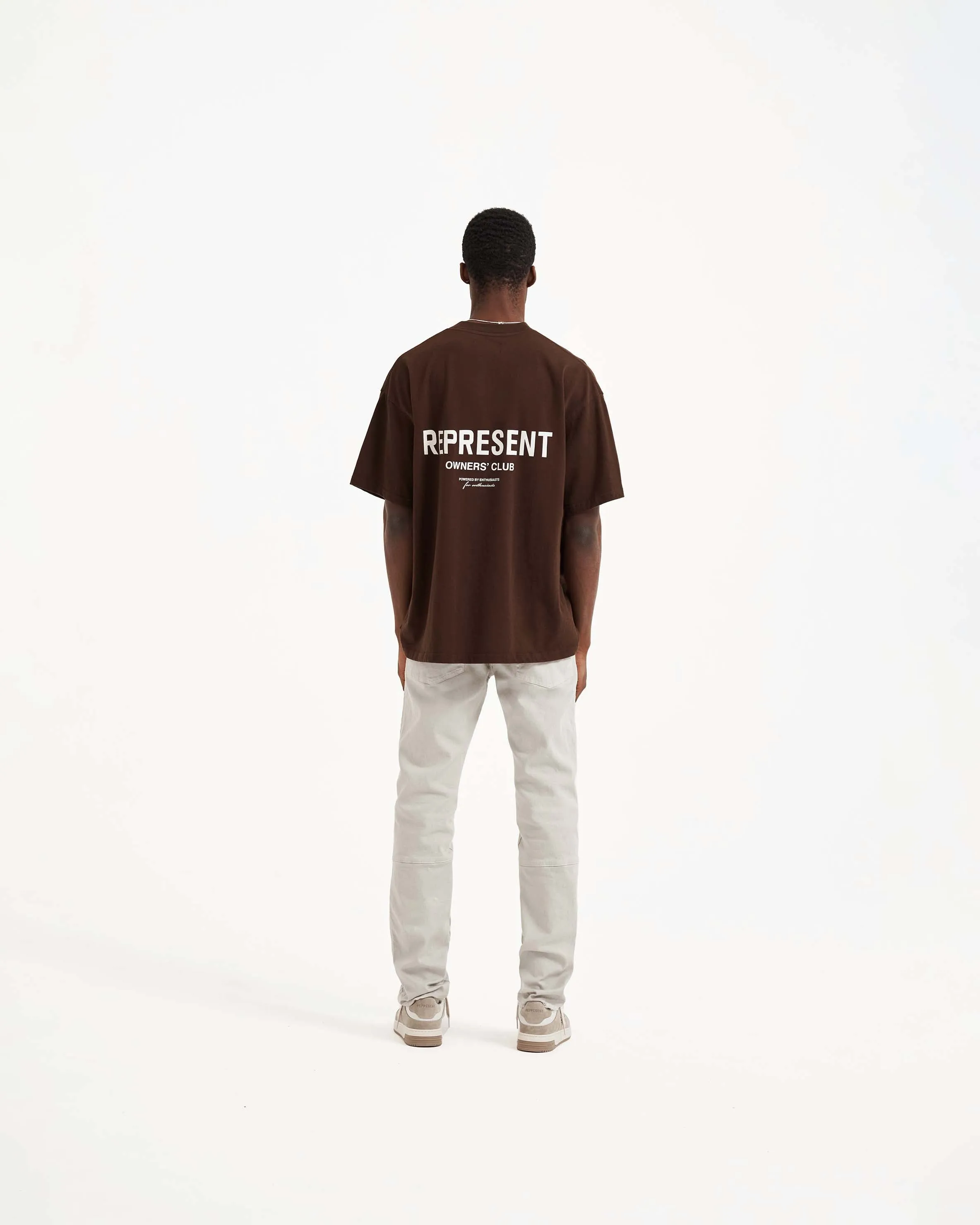 Represent Owners Club T-Shirt - Brown sold by Represent product image thumbnail 4