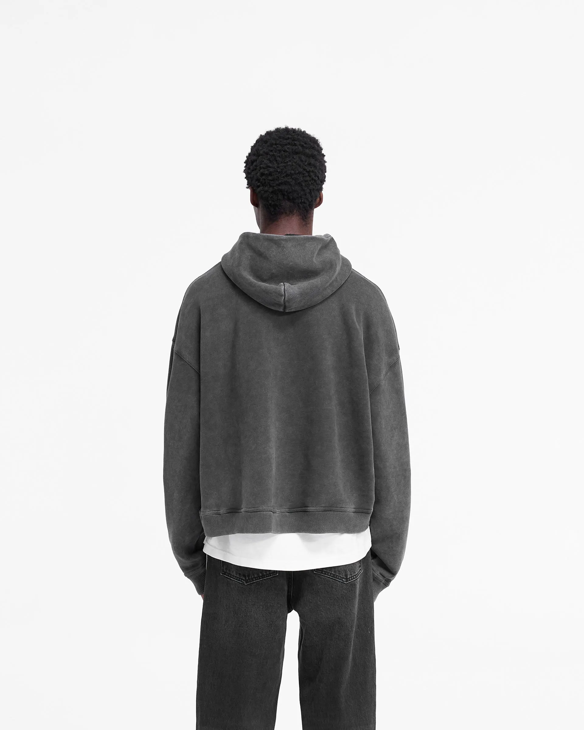 Rep Applique Hoodie - Vintage Black sold by Represent product image thumbnail 4