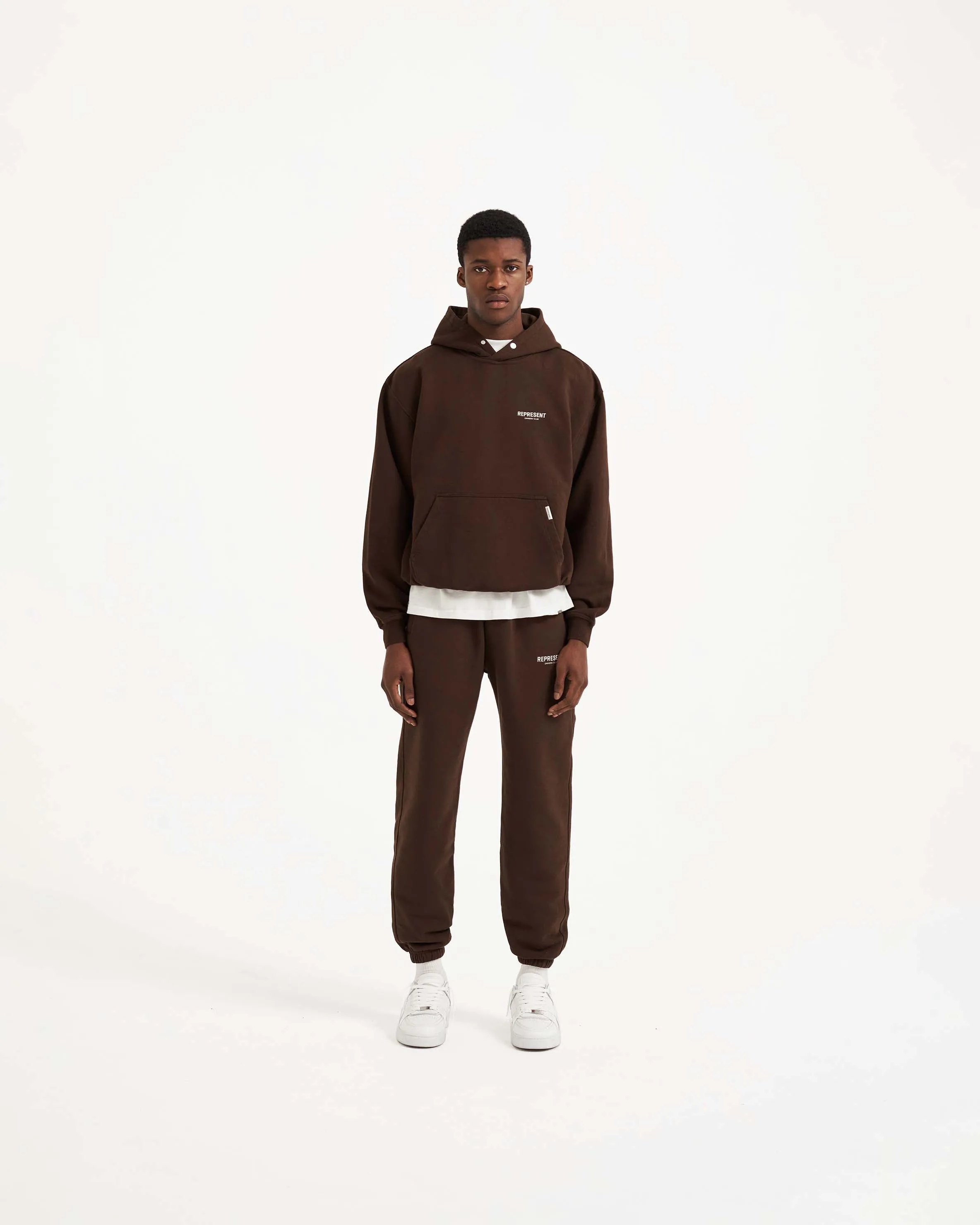 Represent Owners Club Hoodie - Brown sold by Represent product image thumbnail 5