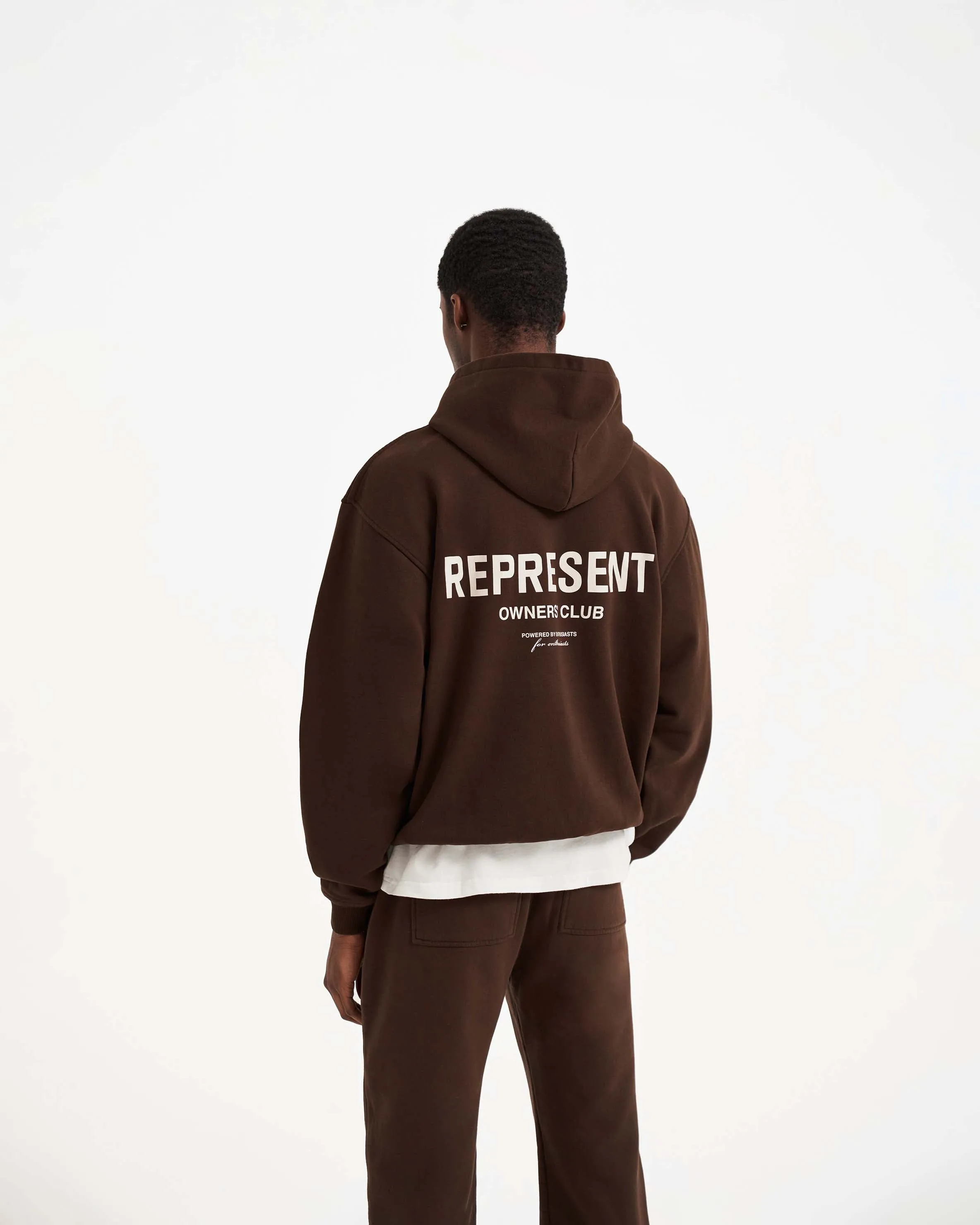 Represent Owners Club Hoodie - Brown sold by Represent product image thumbnail 4