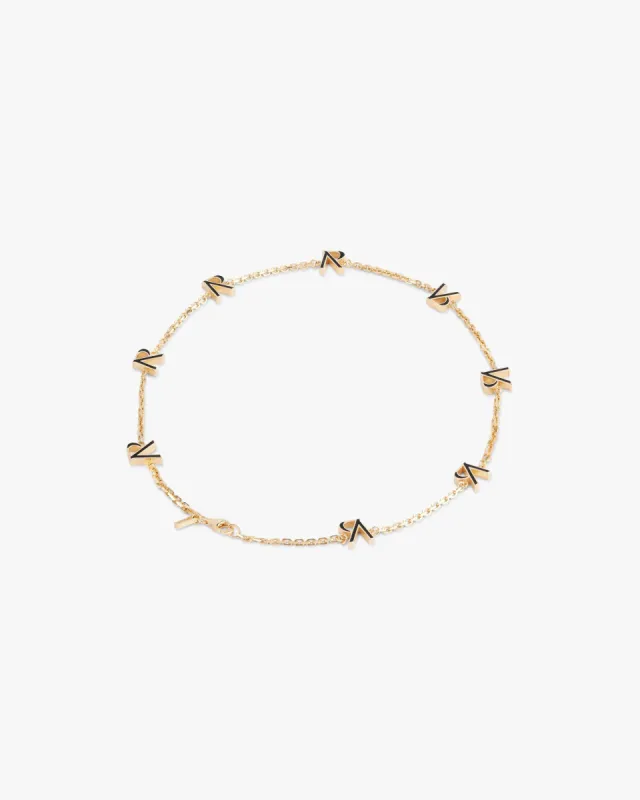 Represent Enamel Chain - Gold Plated sold by Represent