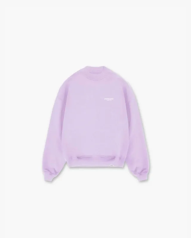 Represent Owners Club Sweater - Lilac sold by Represent