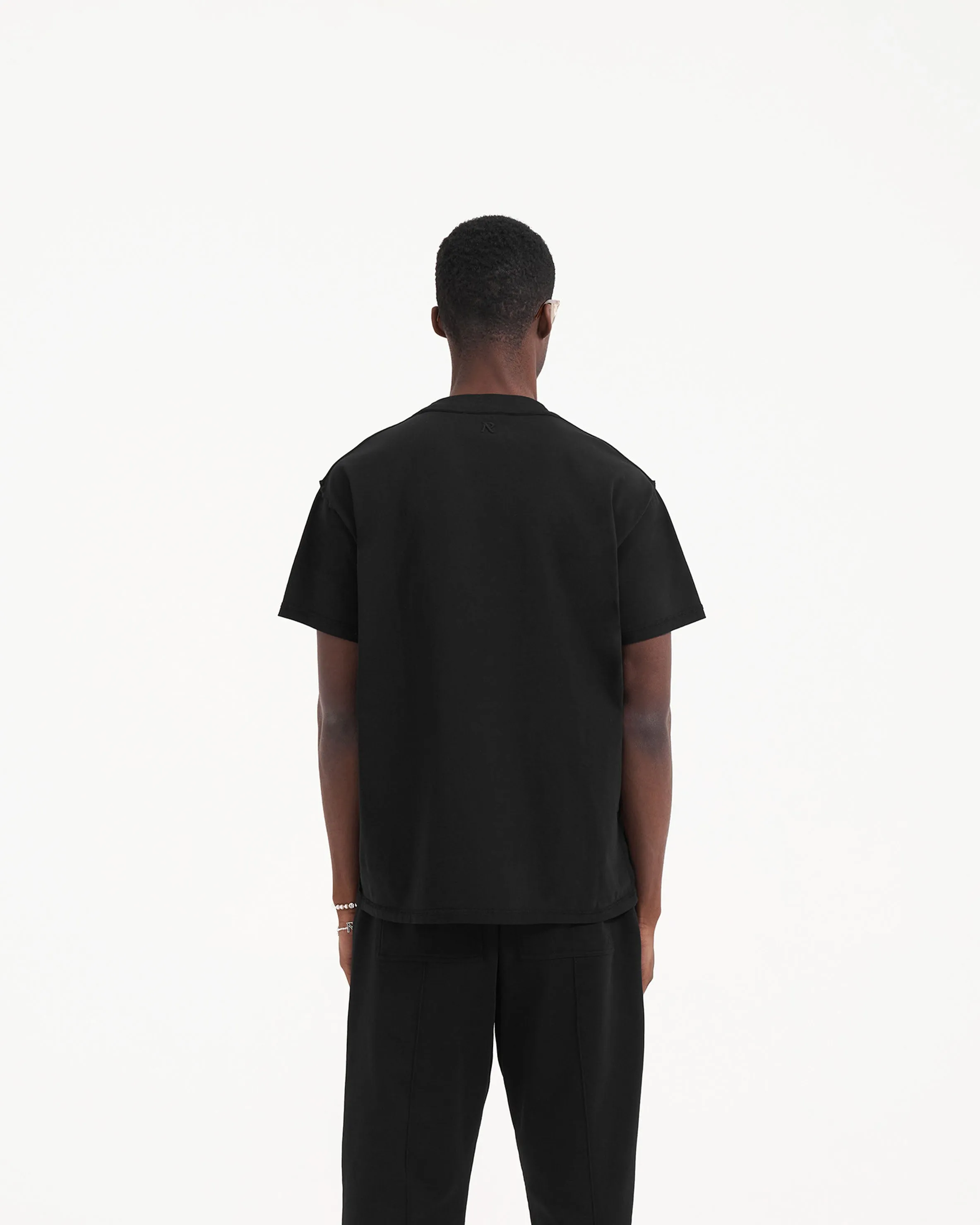 Initial T-Shirt - Jet Black sold by Represent product image thumbnail 2