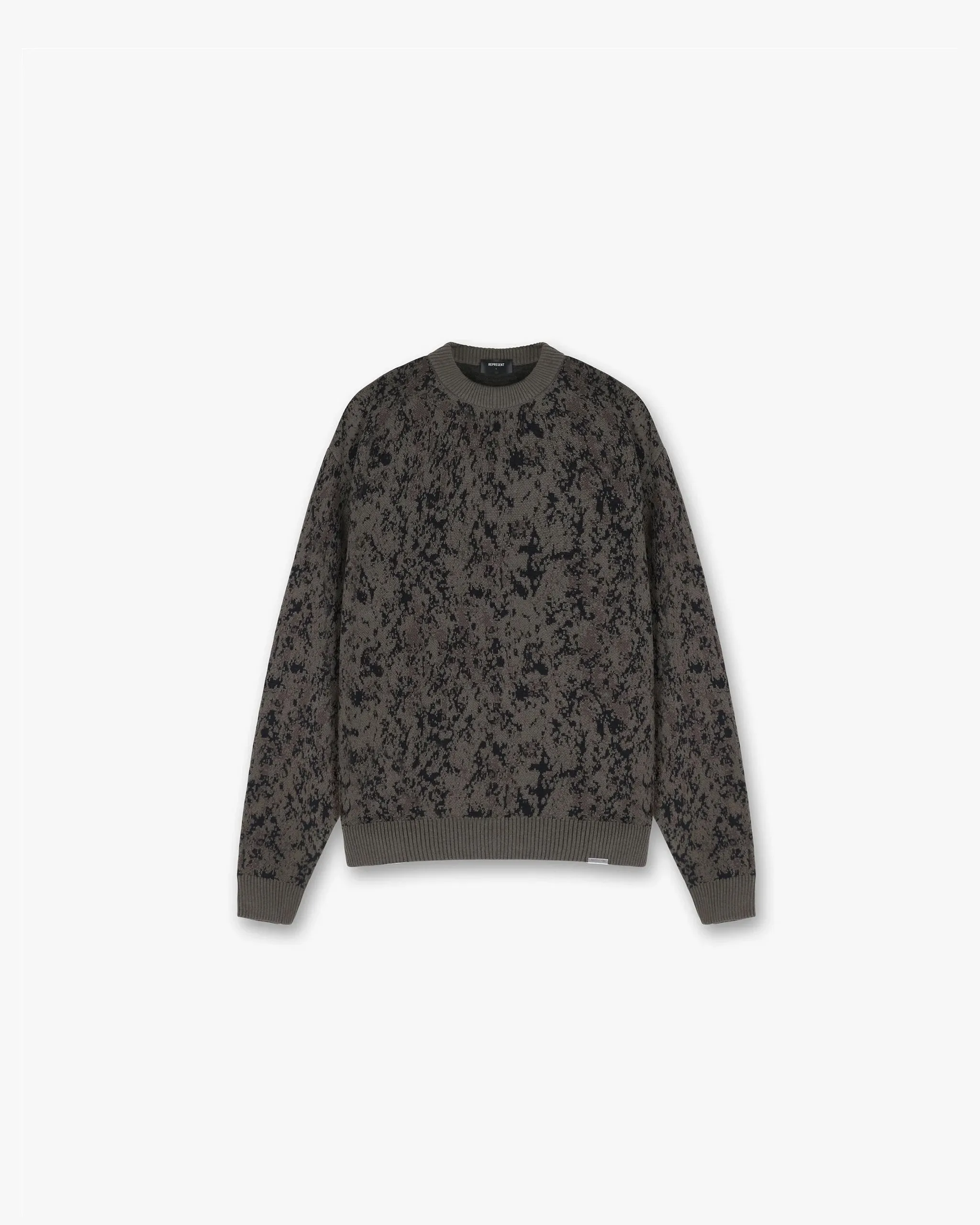 Jacquard Sweater - Camo sold by Represent