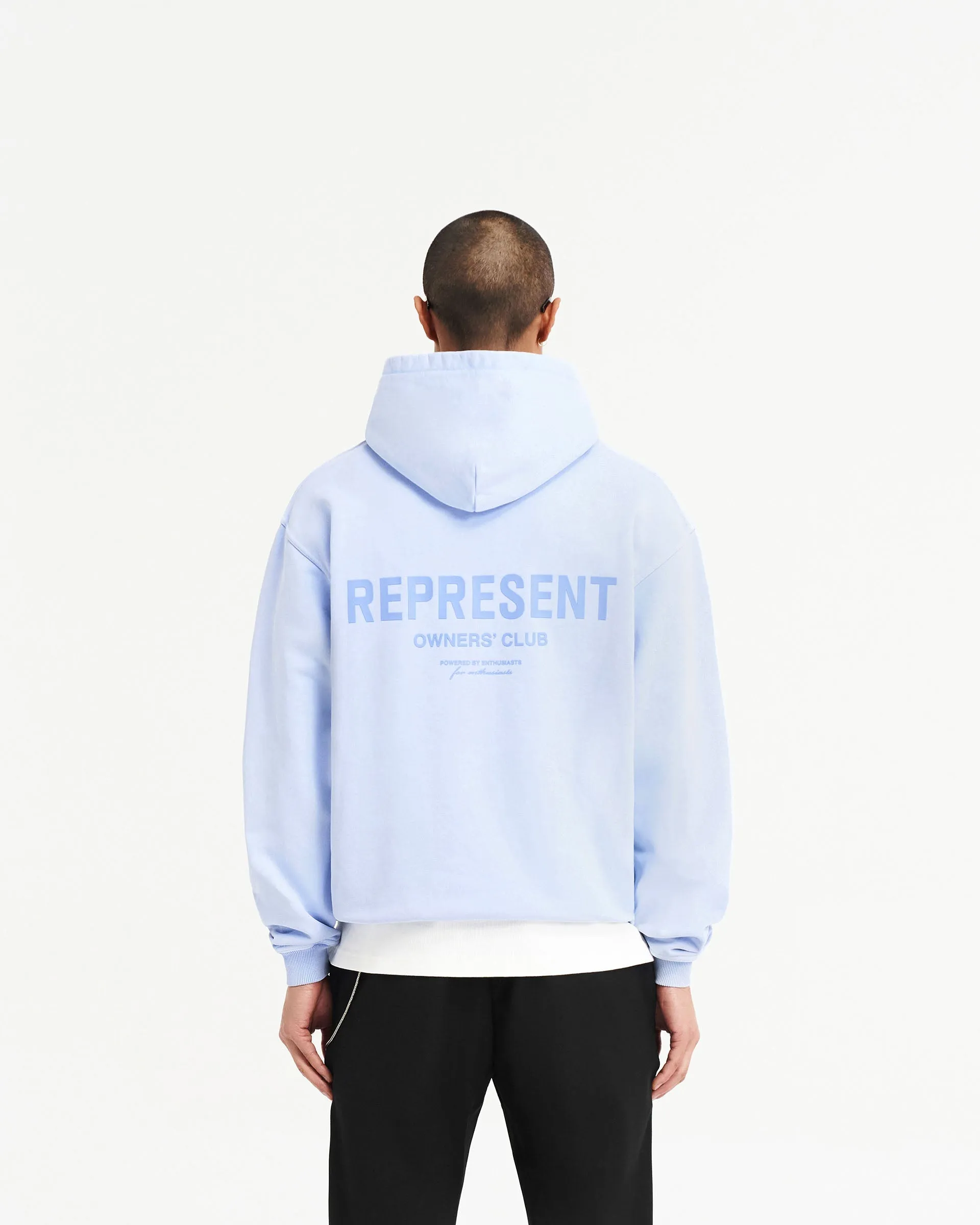 Represent Owners Club Hoodie - Vista Blue sold by Represent product image thumbnail 5