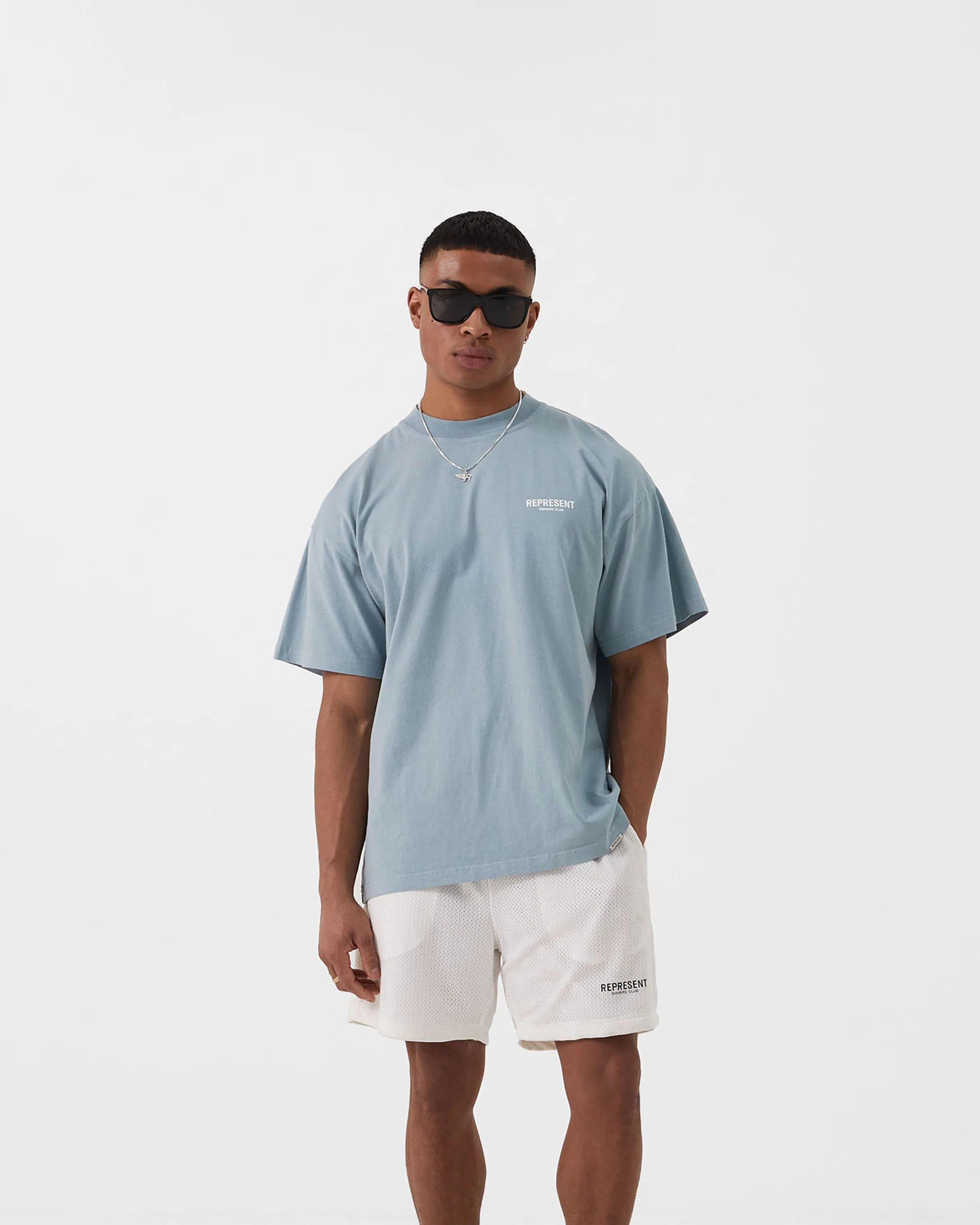 Represent Owners Club T-Shirt - Powder Blue sold by Represent product image thumbnail 3