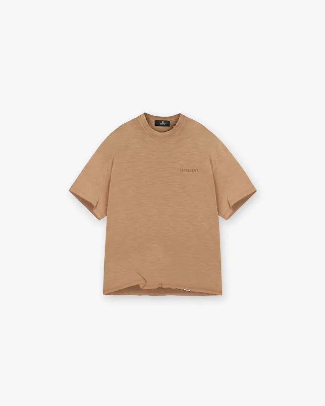 Slub T-Shirt - Walnut sold by Represent