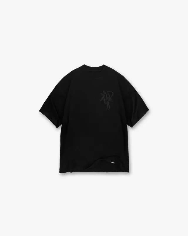Cherub Initial T-Shirt - Black sold by Represent