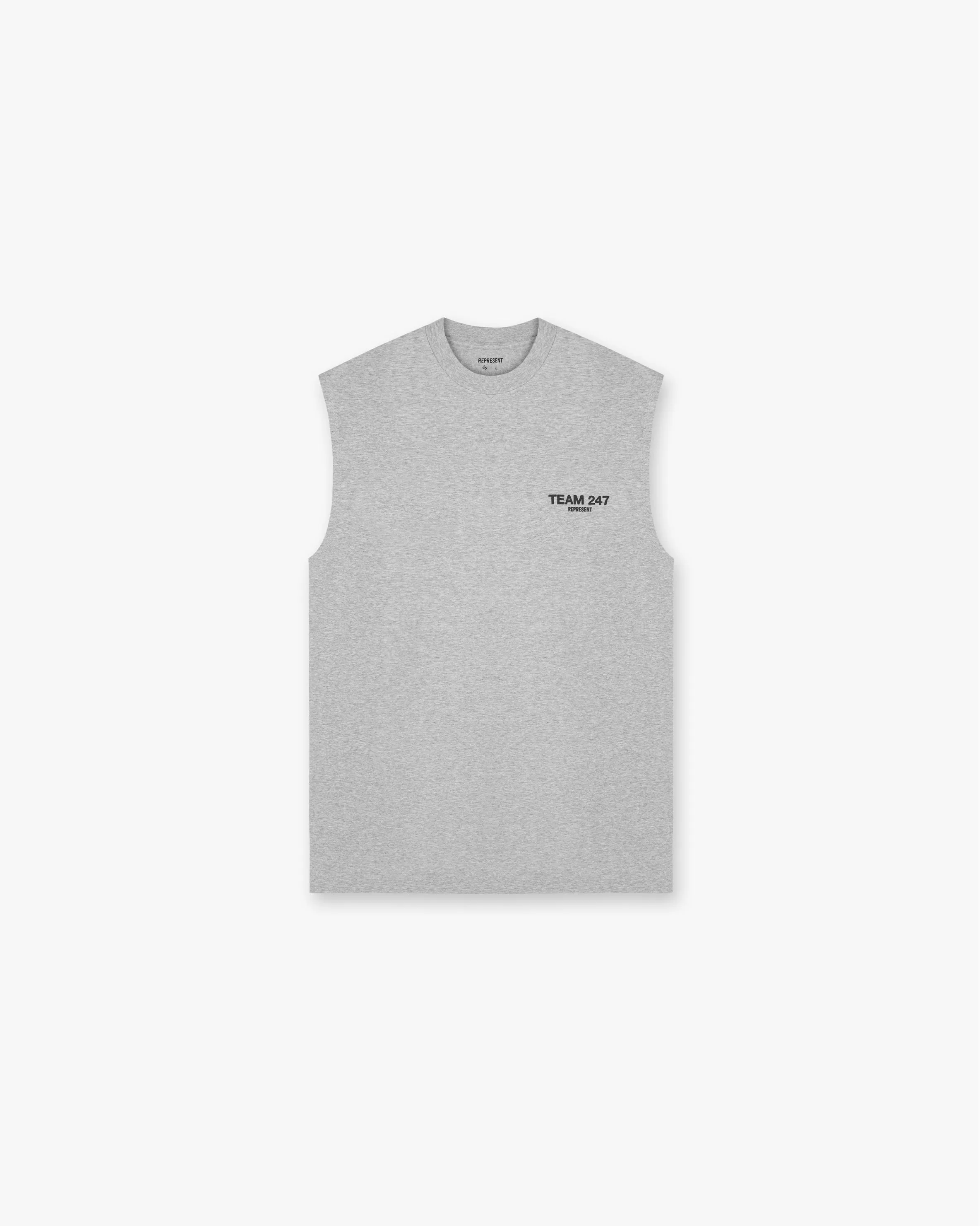 Team 247 Oversized Tank - Ash Grey sold by Represent