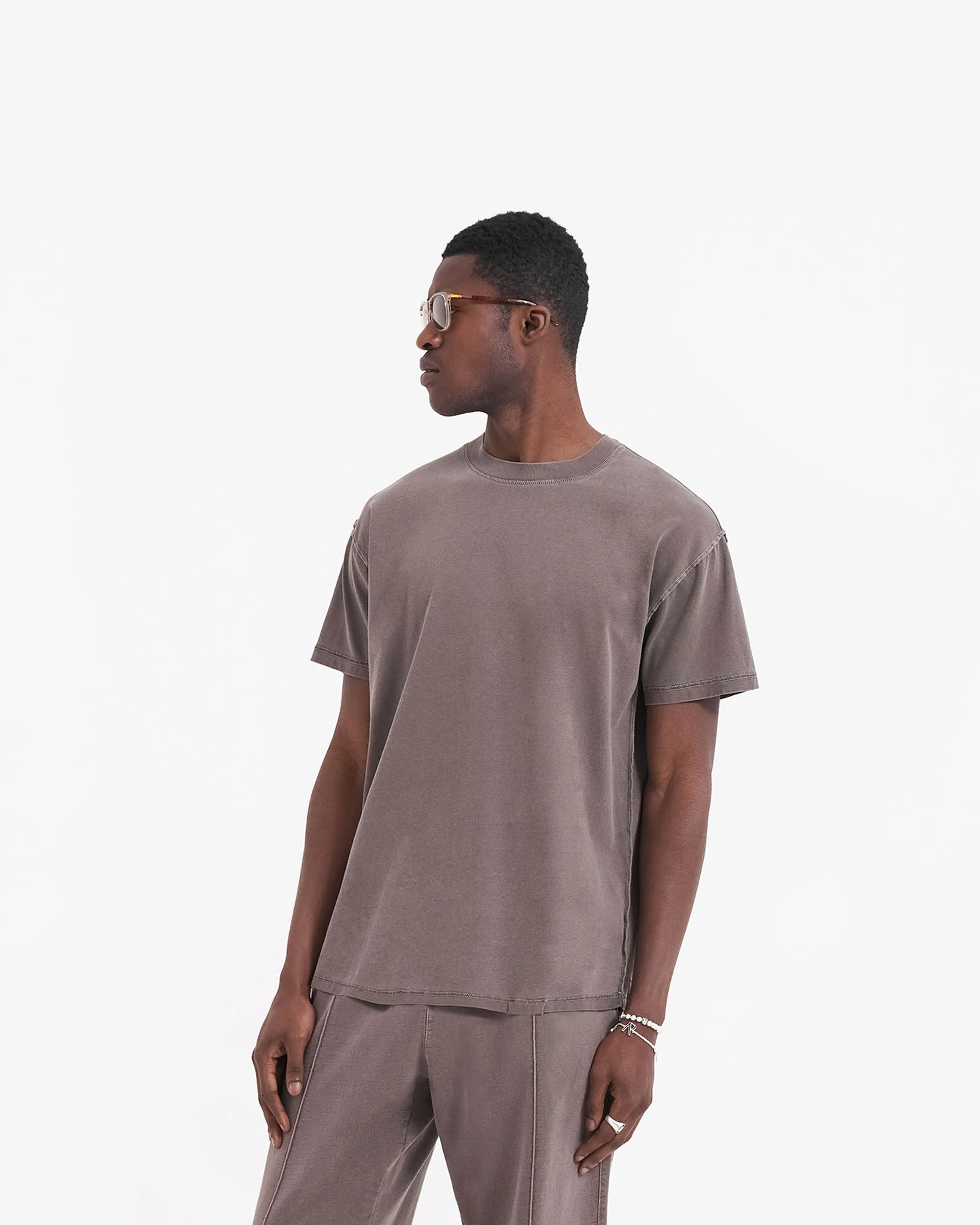 Initial T-Shirt - Fog sold by Represent product image thumbnail 2