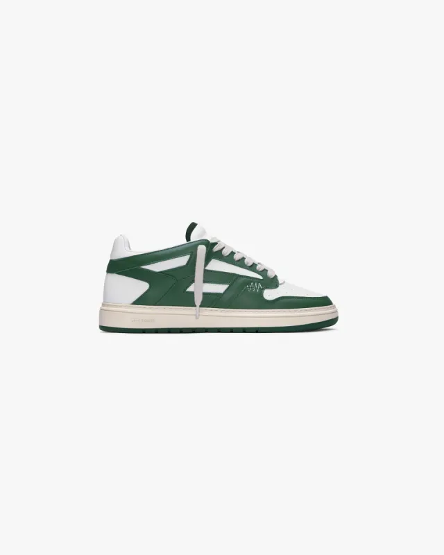Reptor Low - Racing Green Flat White sold by Represent