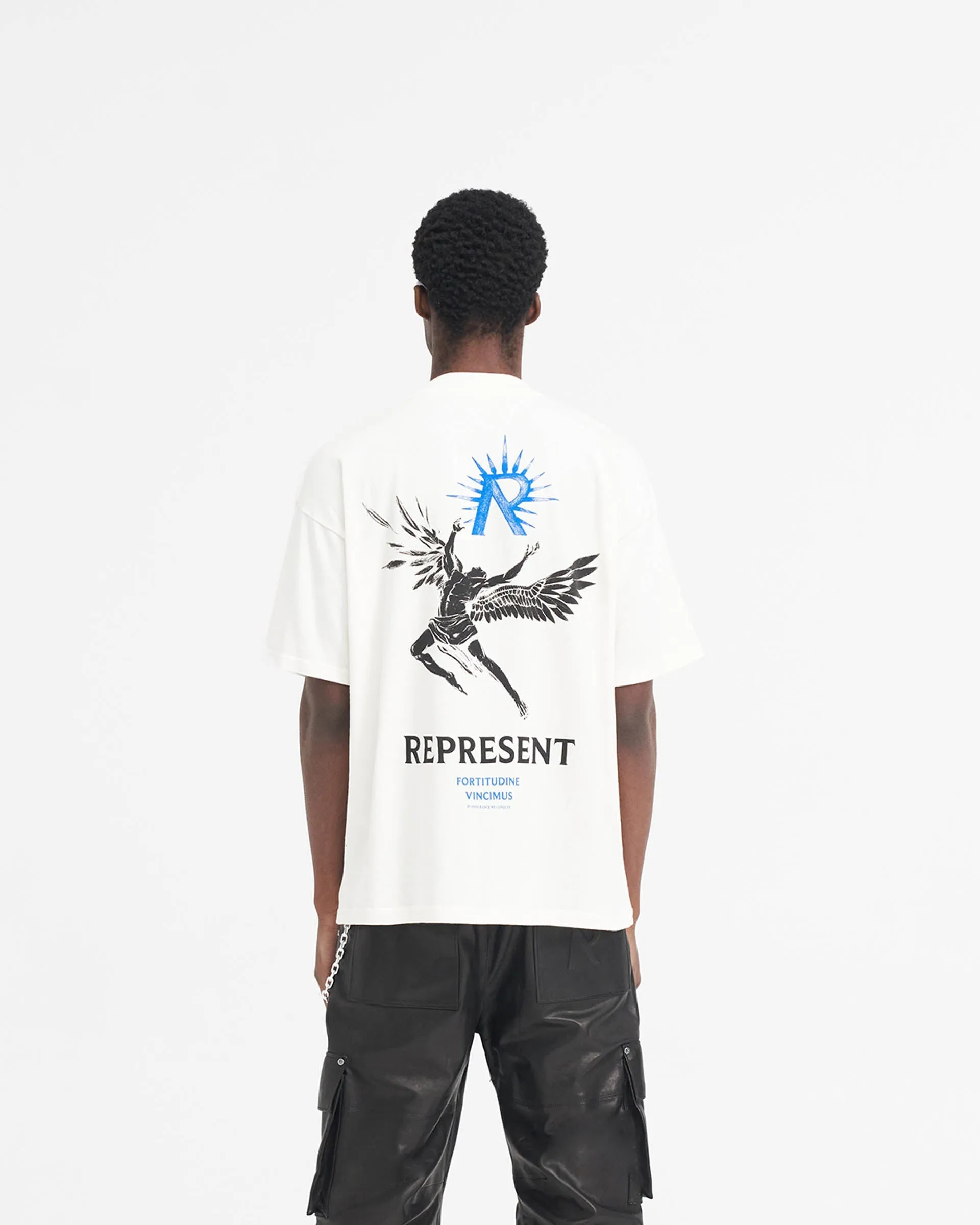 Icarus T-Shirt - Flat White sold by Represent product image thumbnail 5
