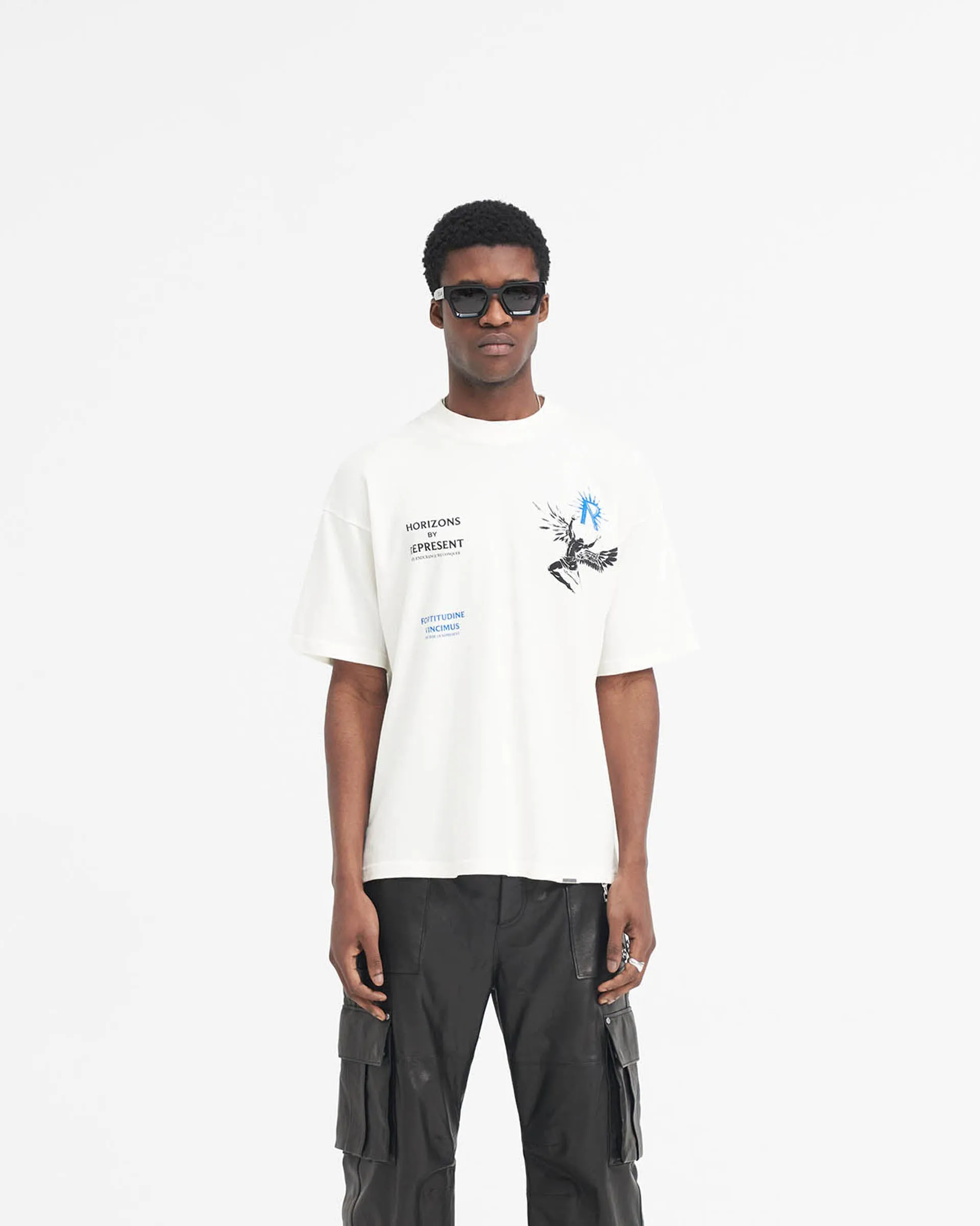 Icarus T-Shirt - Flat White sold by Represent product image thumbnail 3