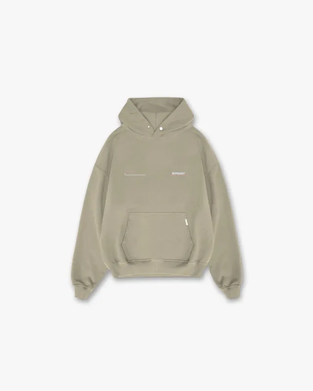 Patron Of The Club Hoodie - Khaki Pink sold by Represent
