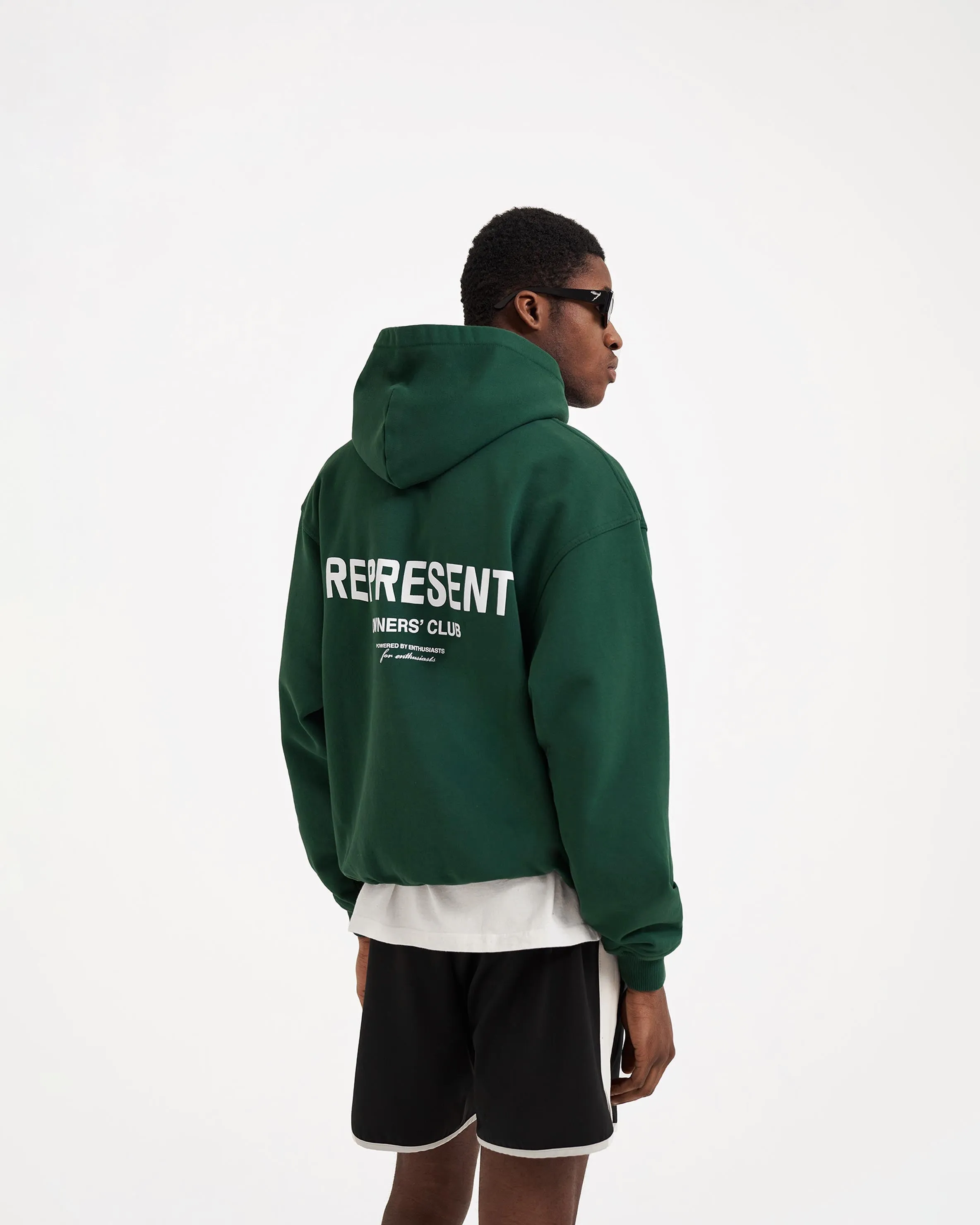 Represent Owners Club Hoodie - Racing Green sold by Represent product image thumbnail 4
