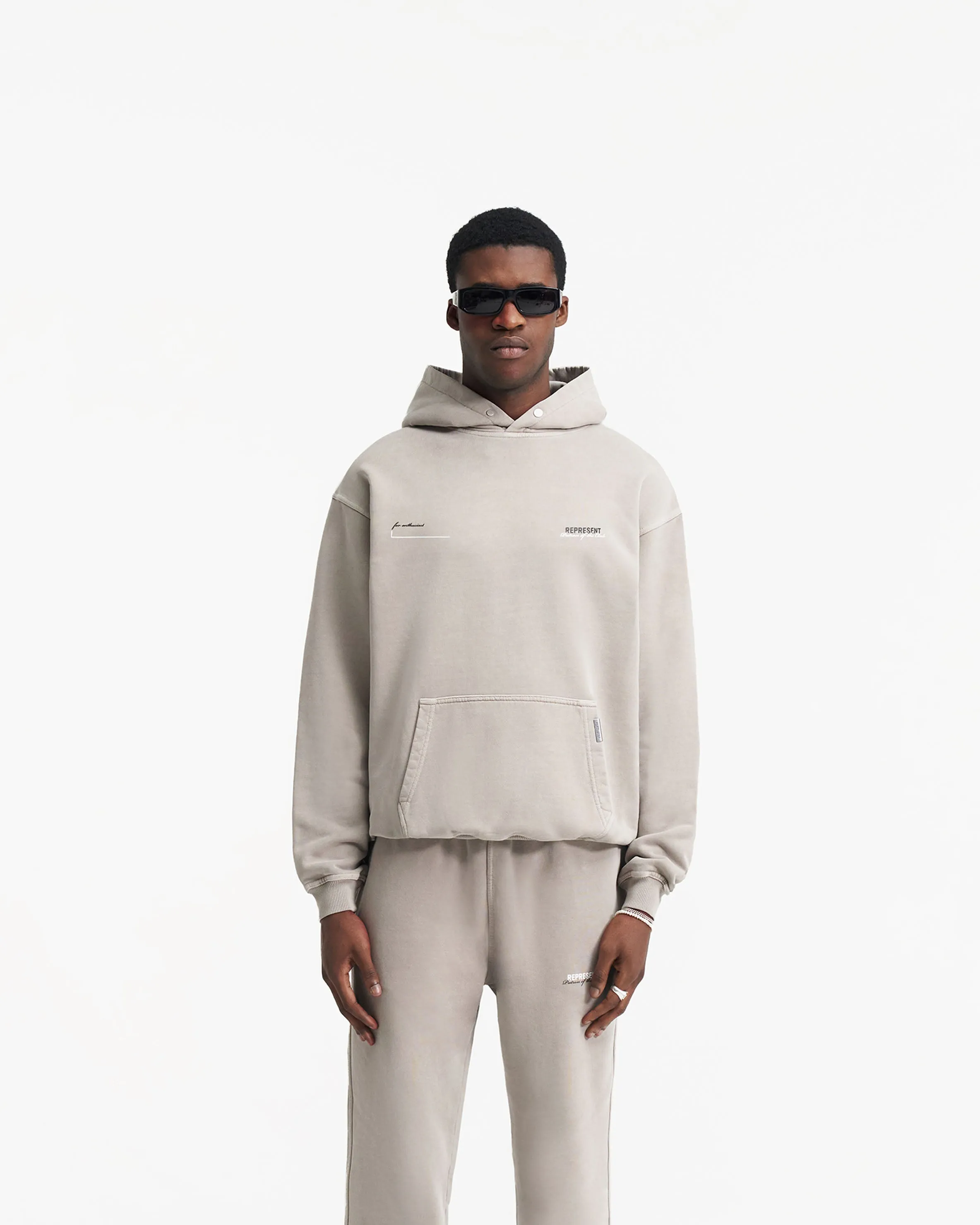 Patron Of The Club Hoodie - Mudstone sold by Represent product image thumbnail 3