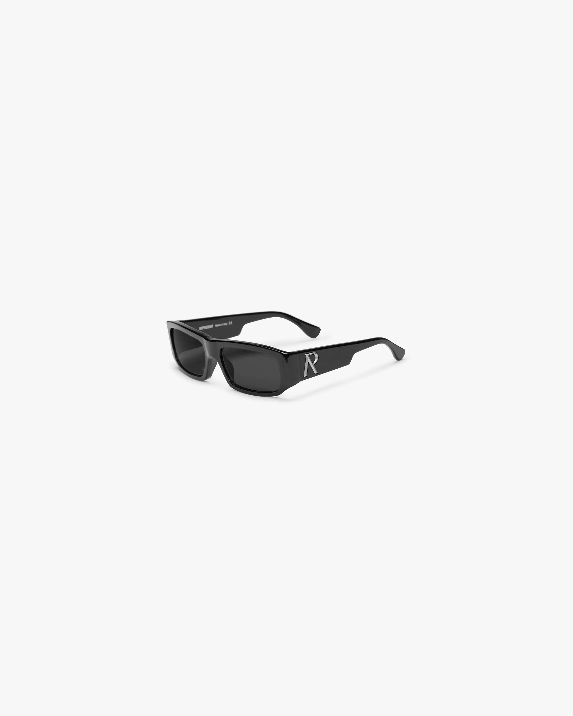 Slim Initial Sunglasses - Black sold by Represent product image thumbnail 2
