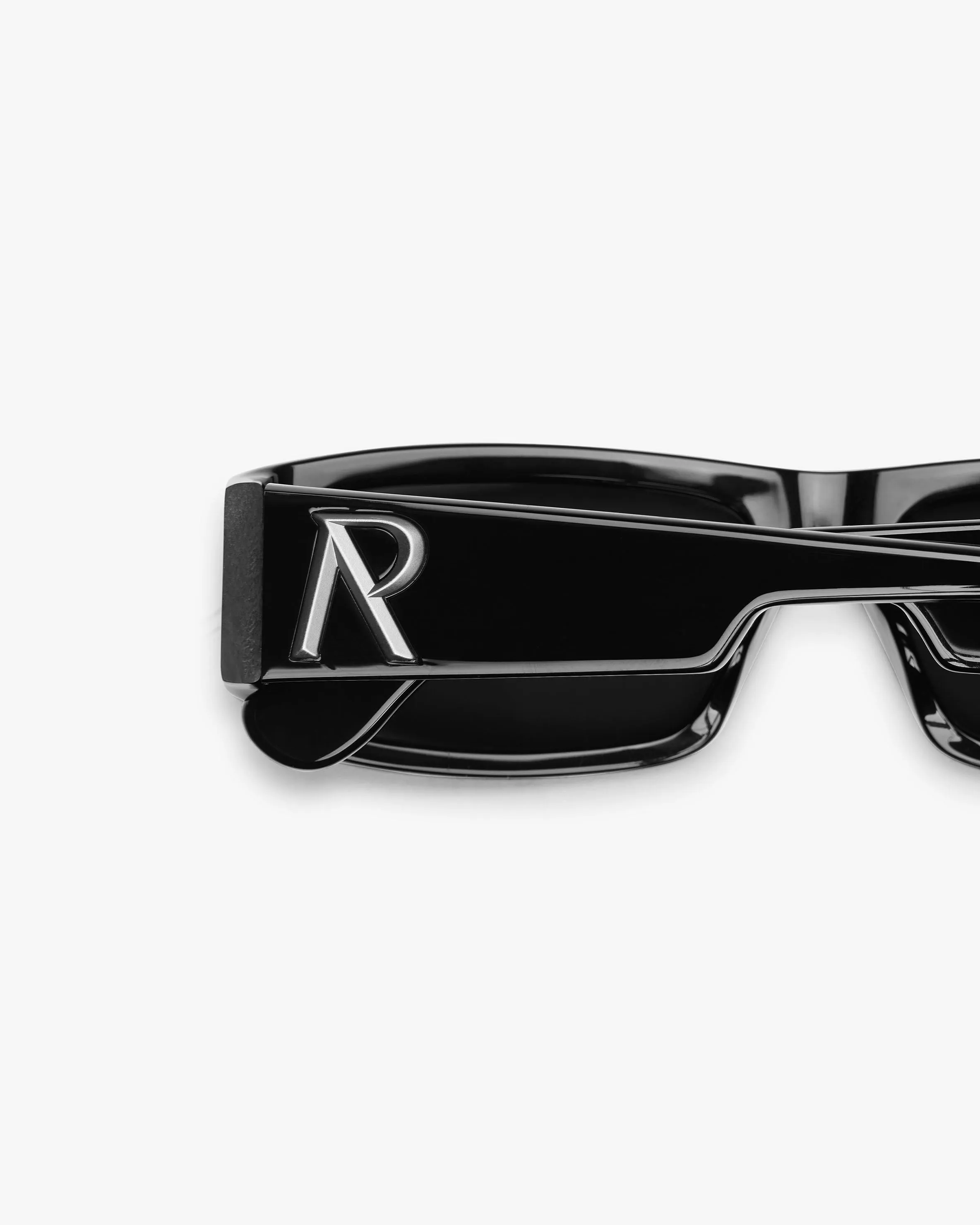 Slim Initial Sunglasses - Black sold by Represent product image thumbnail 3