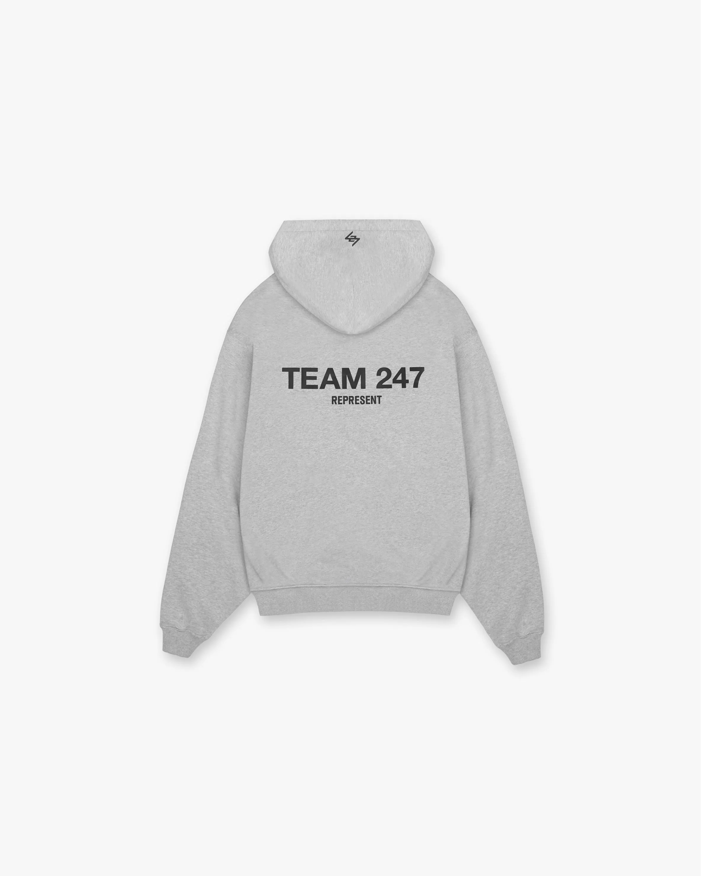 Team 247 Oversized Hoodie - Ash Grey sold by Represent product image thumbnail 2