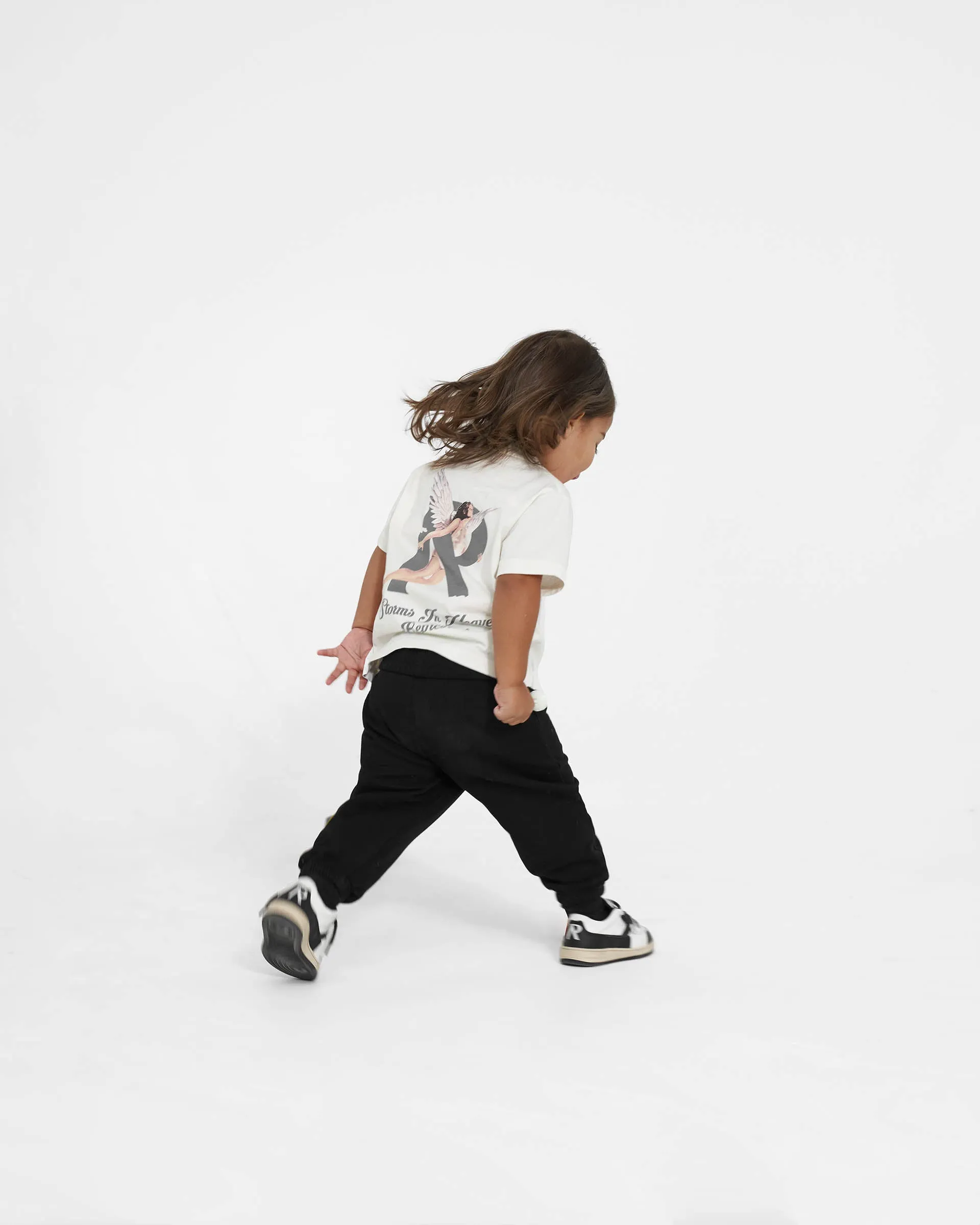 Mini Storms In Heaven T-Shirt - Flat White sold by Represent product image thumbnail 4