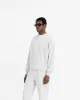 Initial Oversized Sweater - Ice Grey Marl sold by Represent