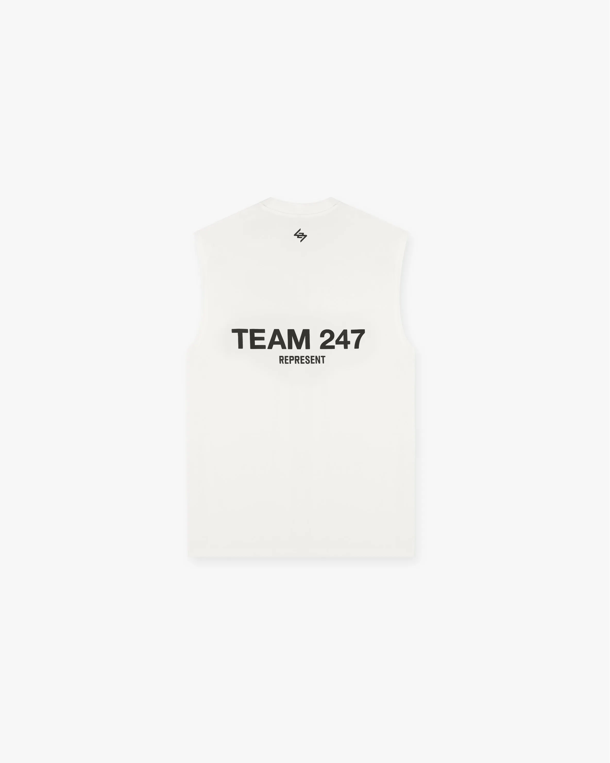 Team 247 Oversized Tank - Flat White sold by Represent product image thumbnail 2