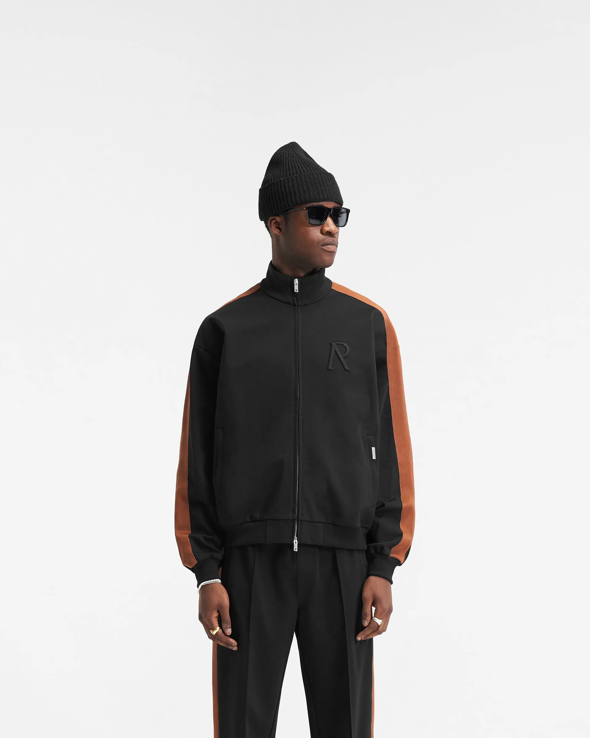 Initial Tracksuit Jacket - Black sold by Represent product image thumbnail 2