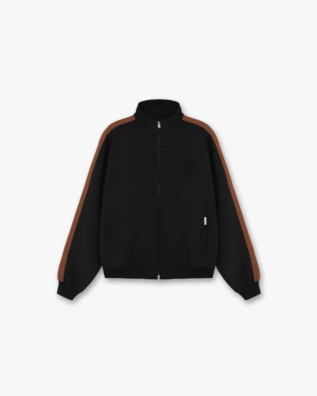 Initial Tracksuit Jacket - Black sold by Represent