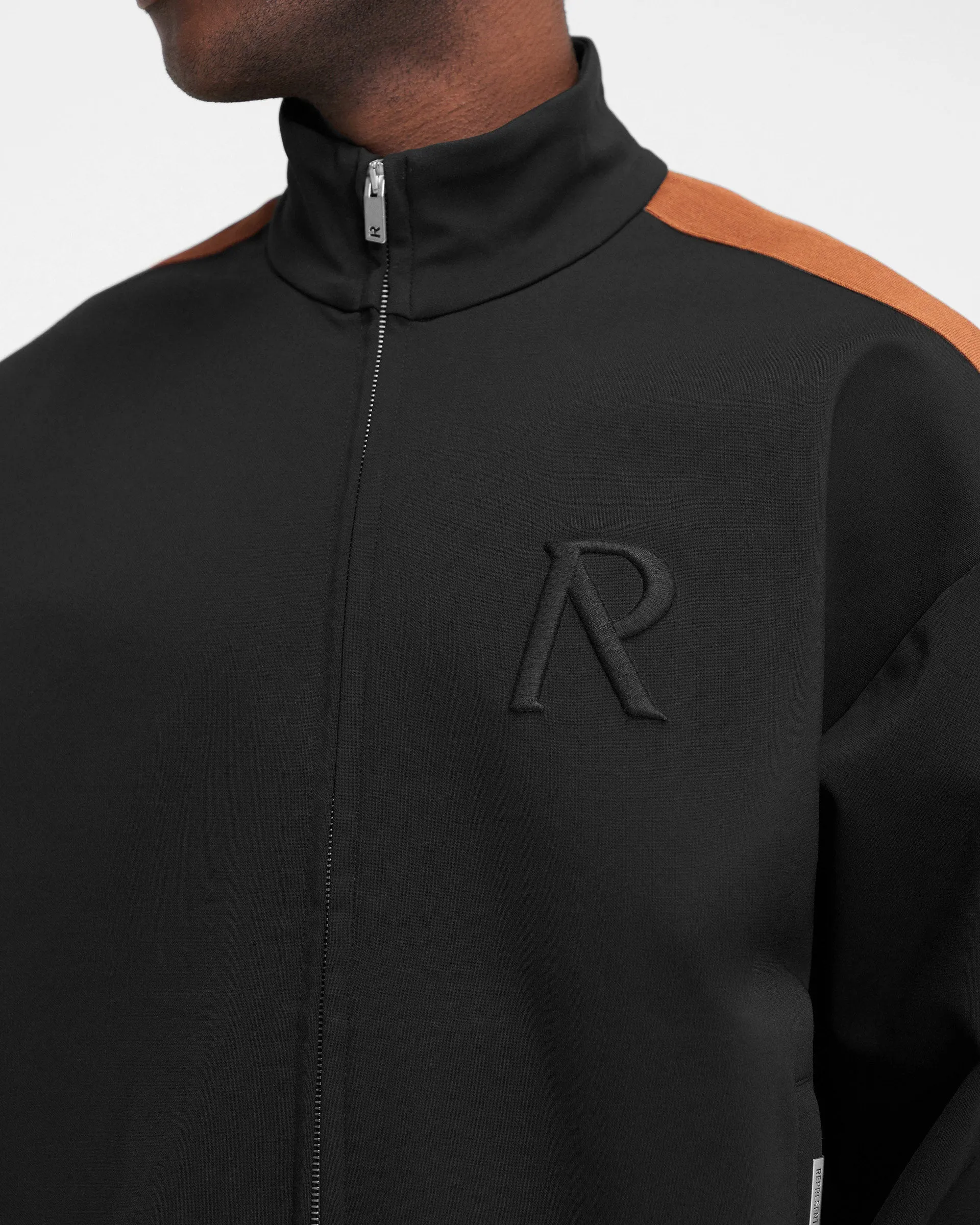 Initial Tracksuit Jacket - Black sold by Represent product image thumbnail 4