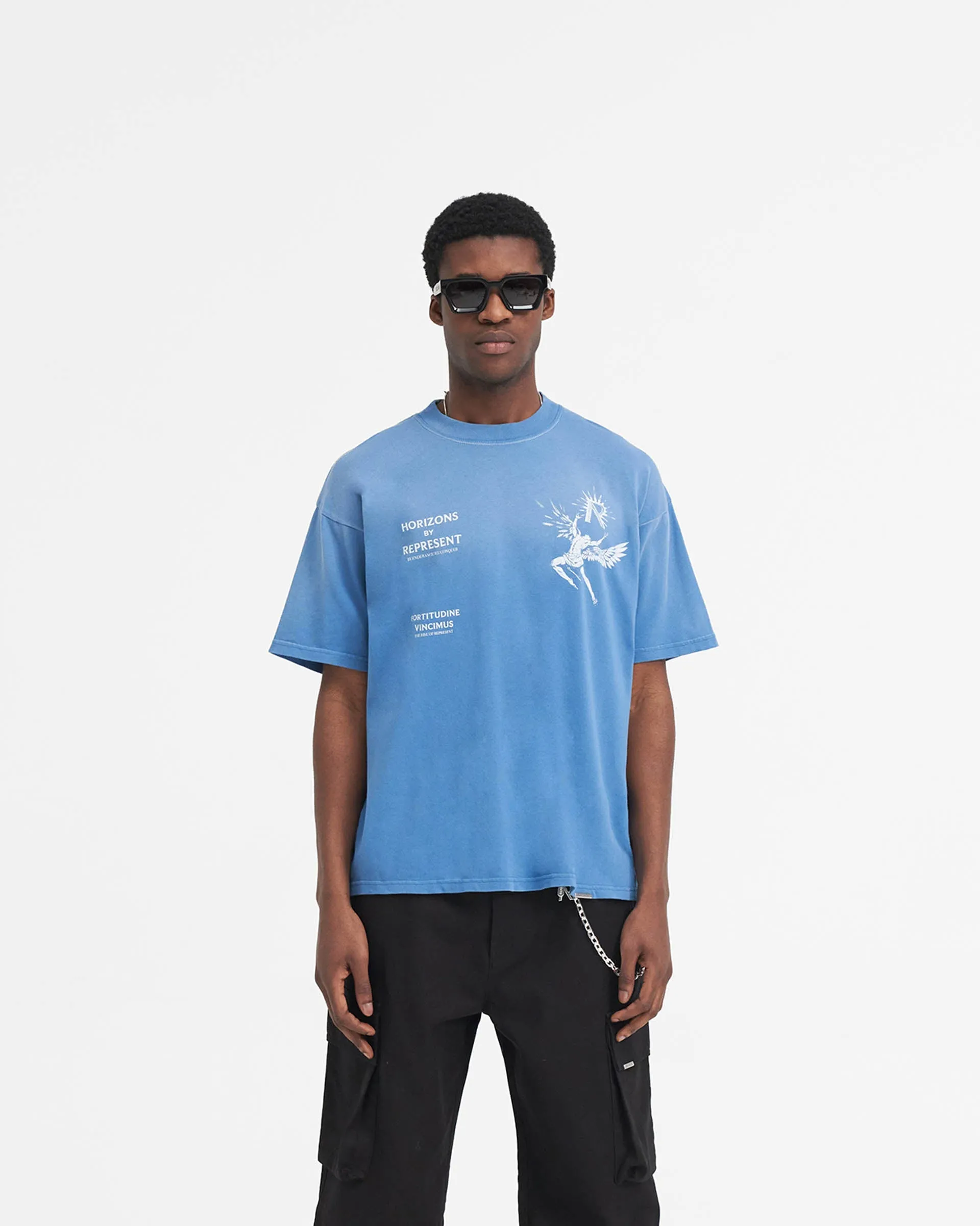 Icarus T-Shirt - Sky Blue sold by Represent product image thumbnail 3