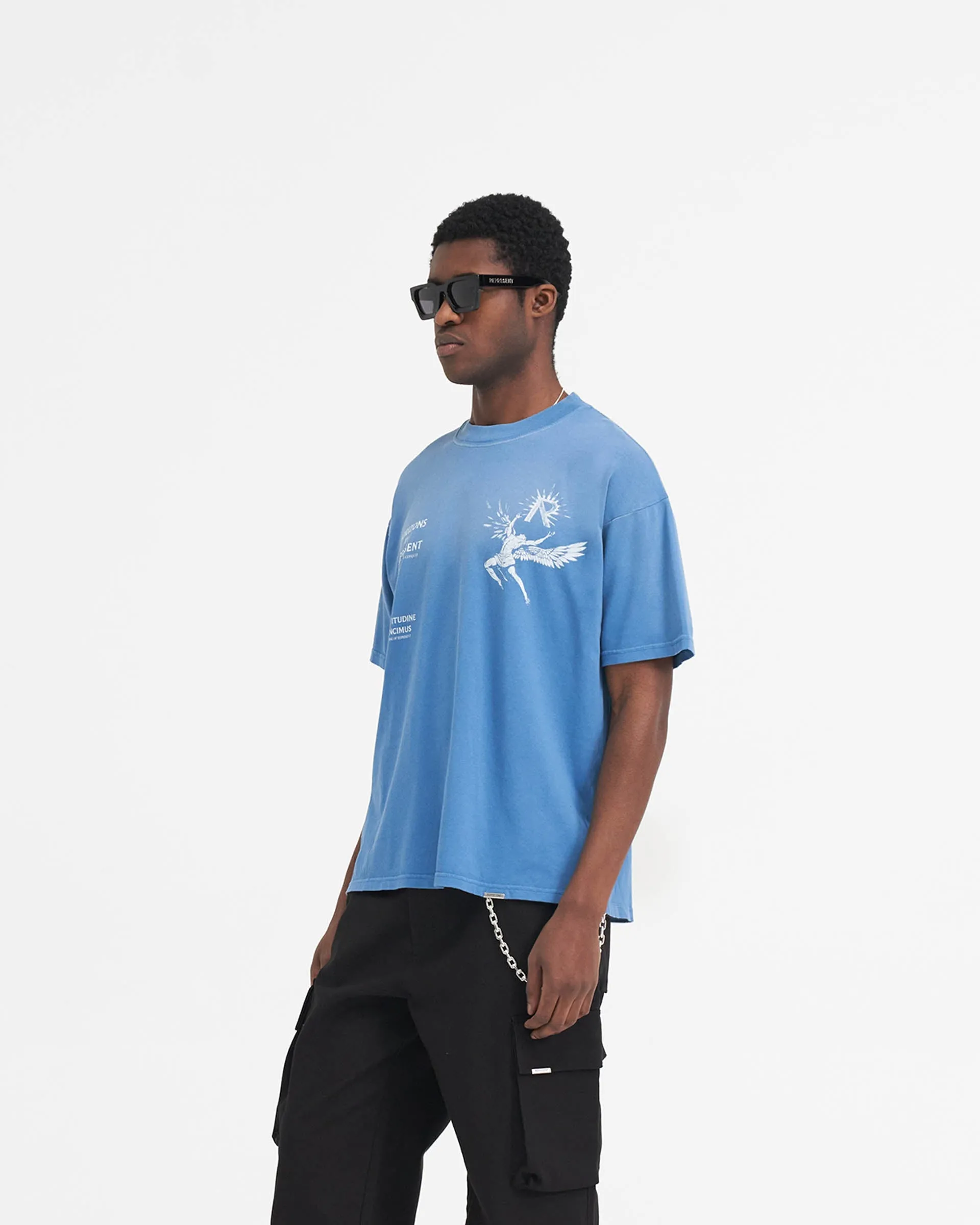 Icarus T-Shirt - Sky Blue sold by Represent product image thumbnail 4