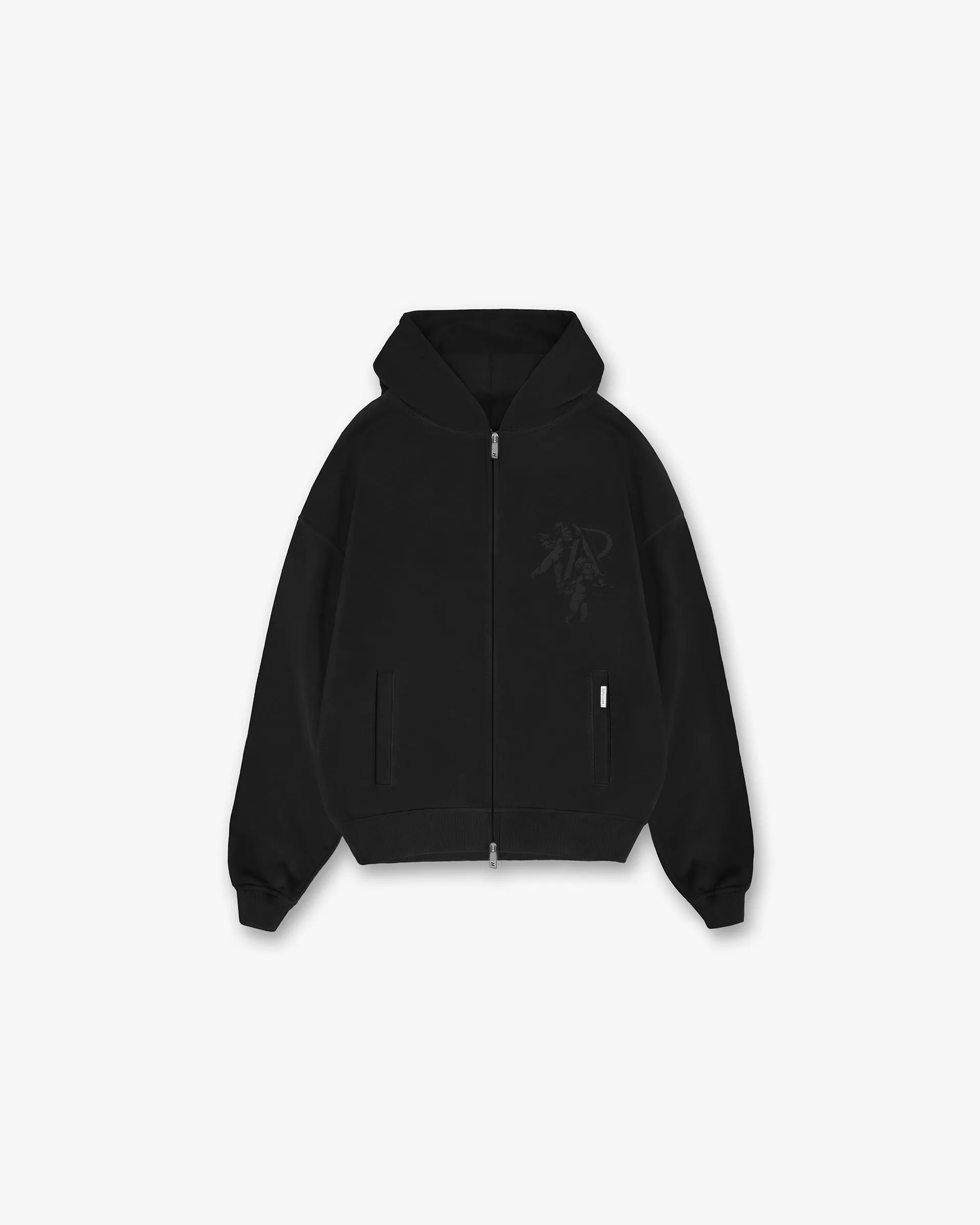 Cherub Initial Zip Hoodie - Black sold by Represent