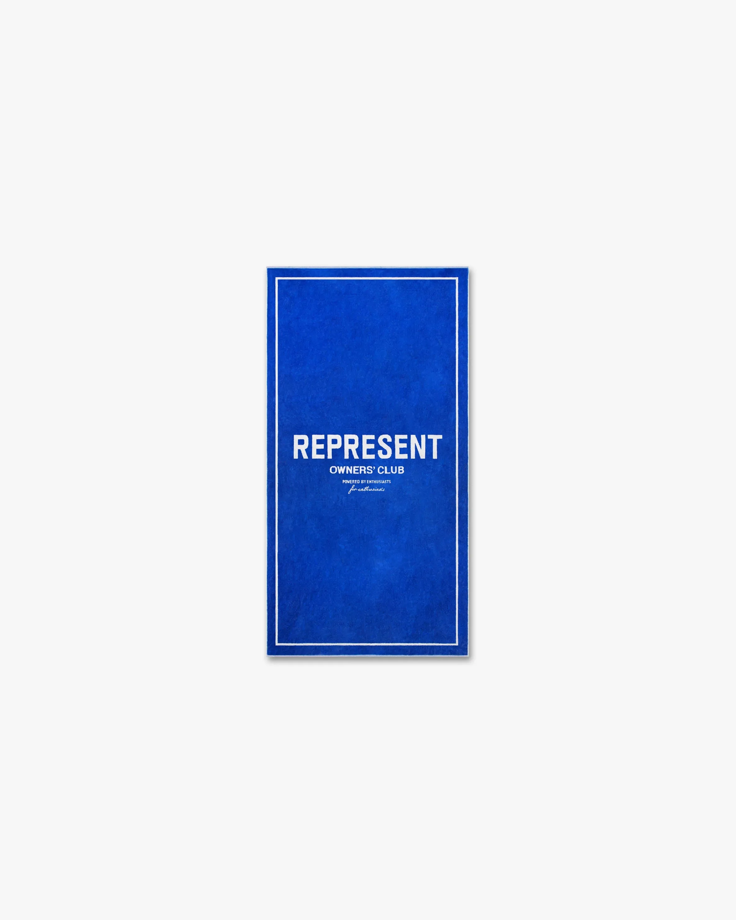Represent Owners Club Towel - Cobalt sold by Represent