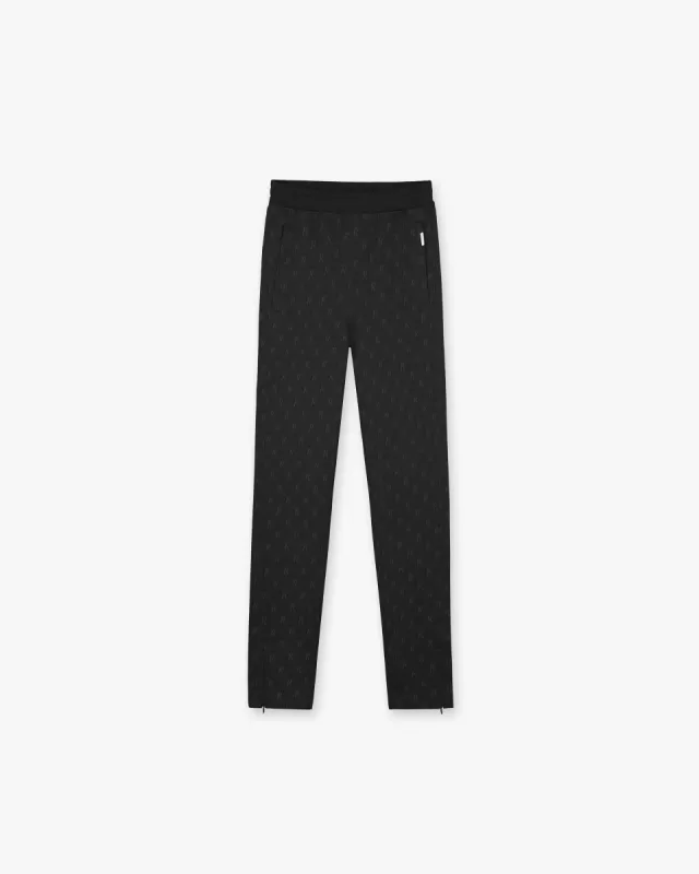 Intarsia Initial Sweatpant - Off Black sold by Represent