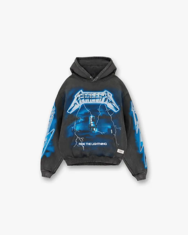 Represent x Mötley Crüe™️ Without You Hoodie - Aged Black