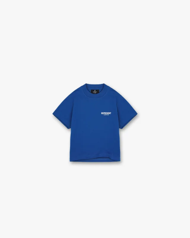 Represent Mini Owners Club T-Shirt - Cobalt sold by Represent