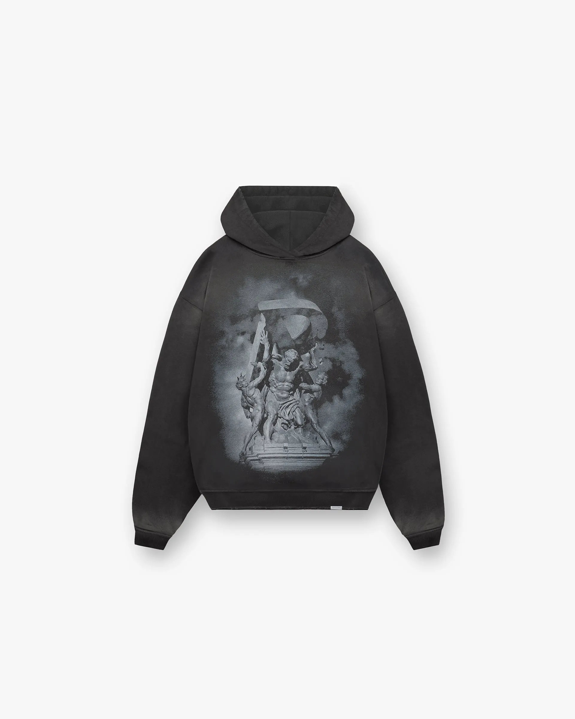 Atlas Hoodie - Stained Black sold by Represent