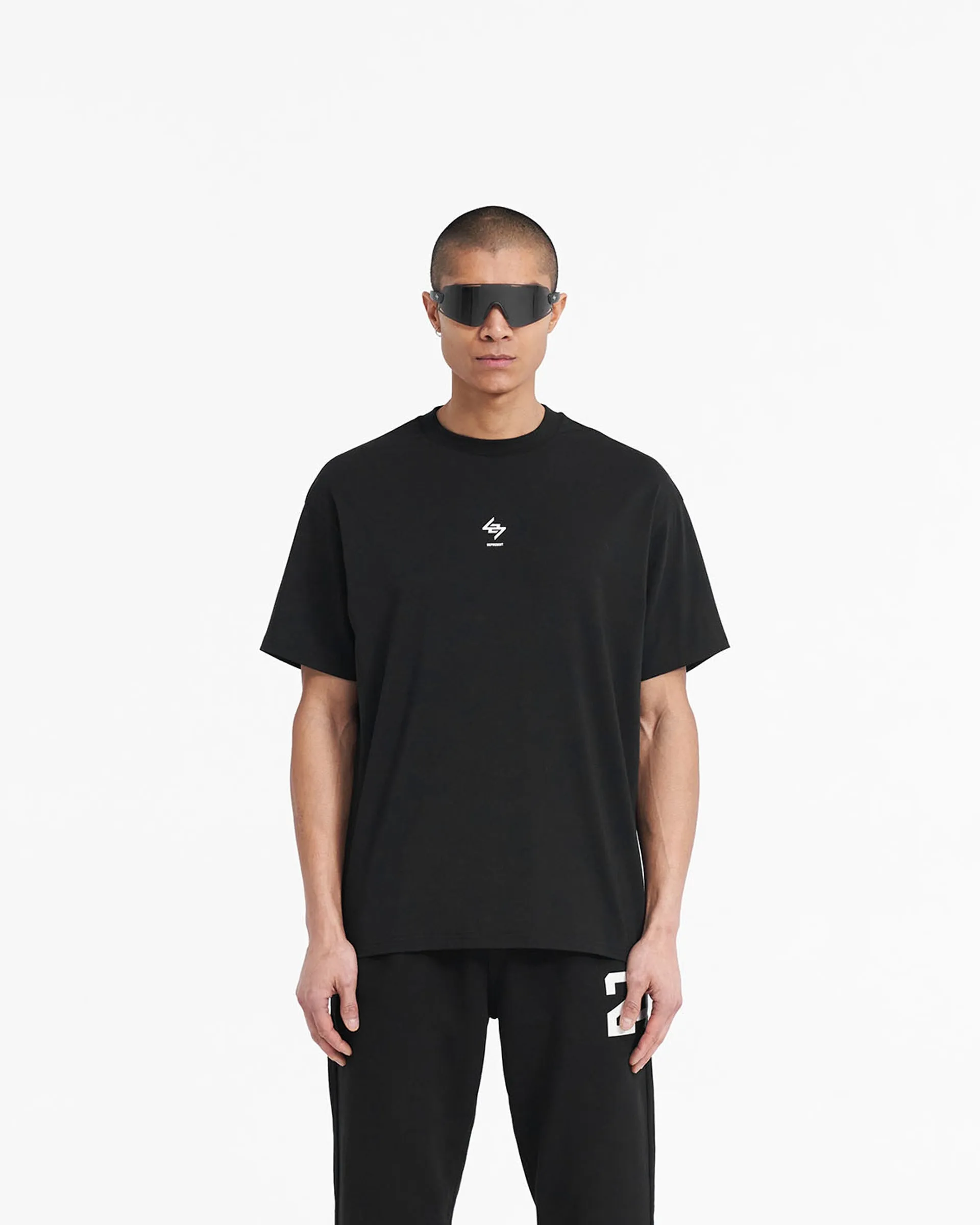 247 Oversized T-Shirt - Jet Black sold by Represent product image thumbnail 3
