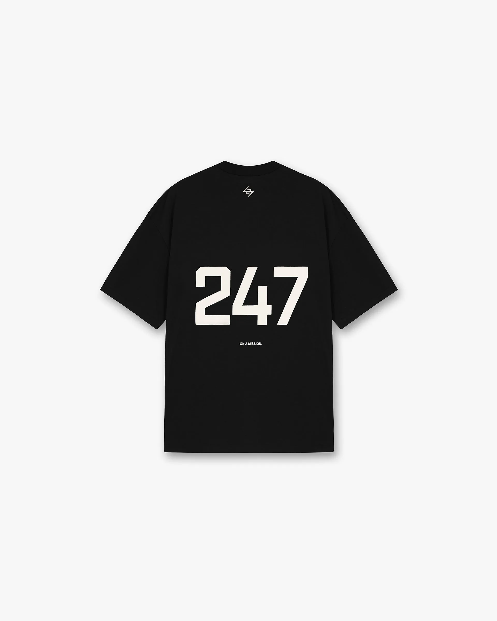 247 Oversized T-Shirt - Jet Black sold by Represent product image thumbnail 2